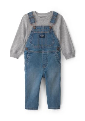 OshKosh B'gosh Baby Boys Denim Overall Set, 18 Months