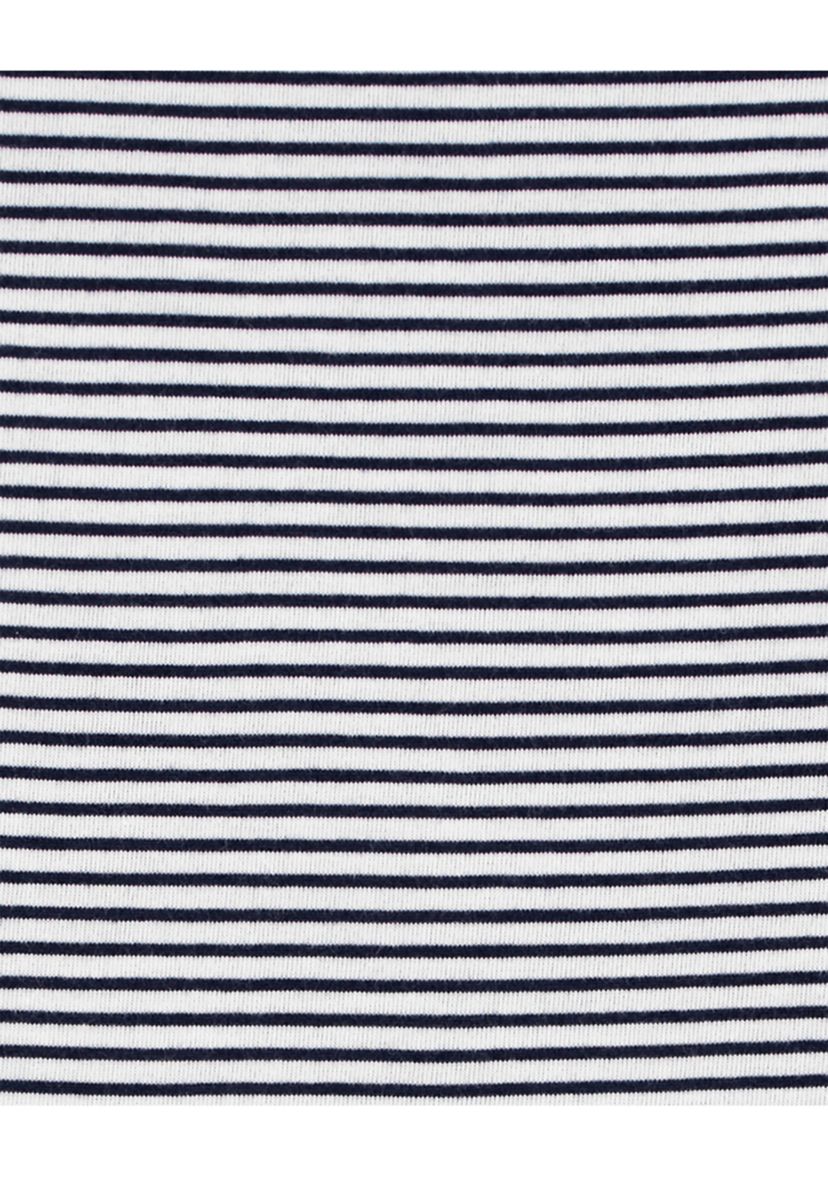 Baby Girls Flutter Sleeve Striped Top