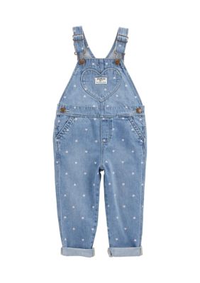 OshKosh B'gosh Toddler Girls Heart Overalls