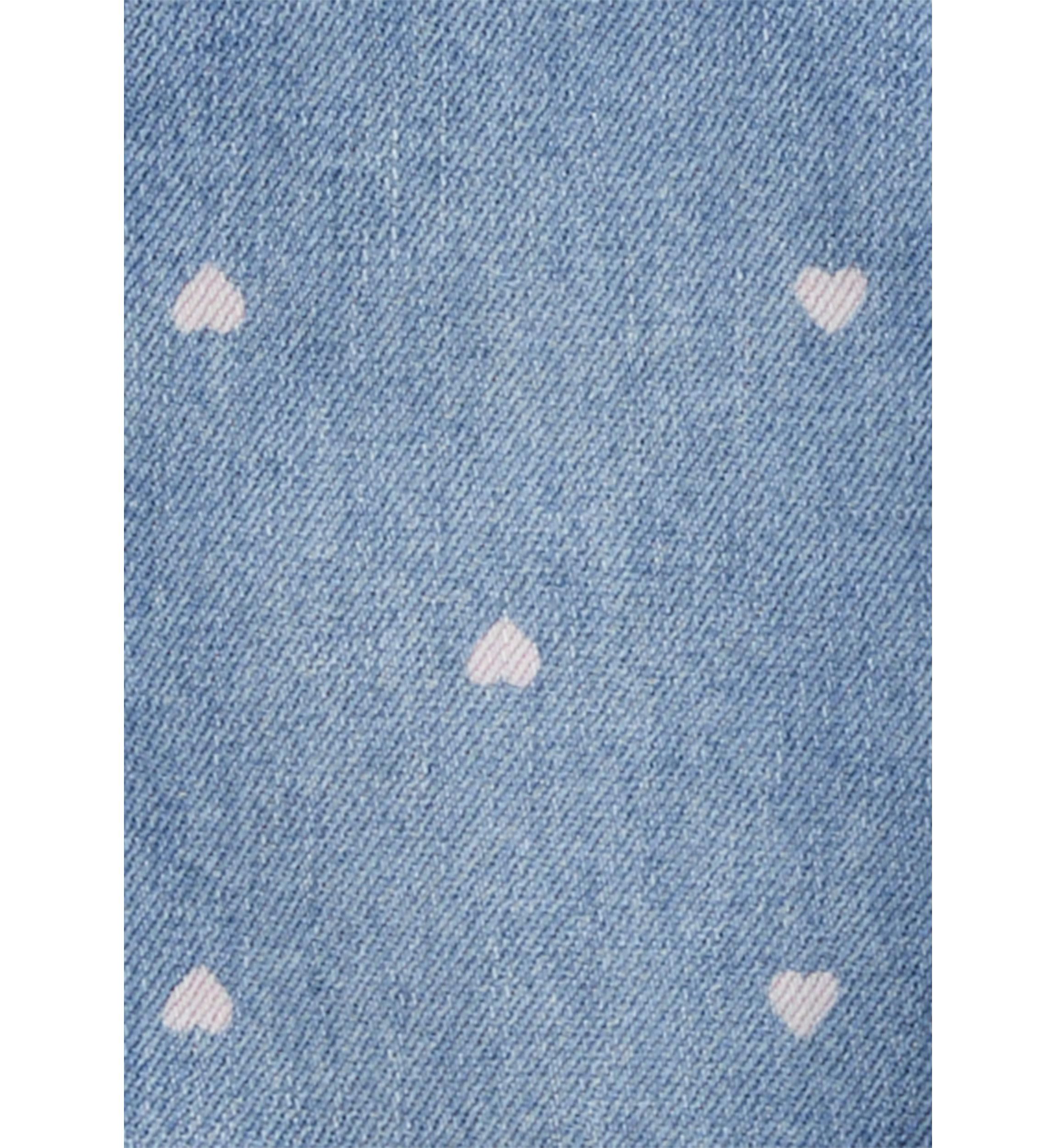 Toddler Girls Heart Overalls