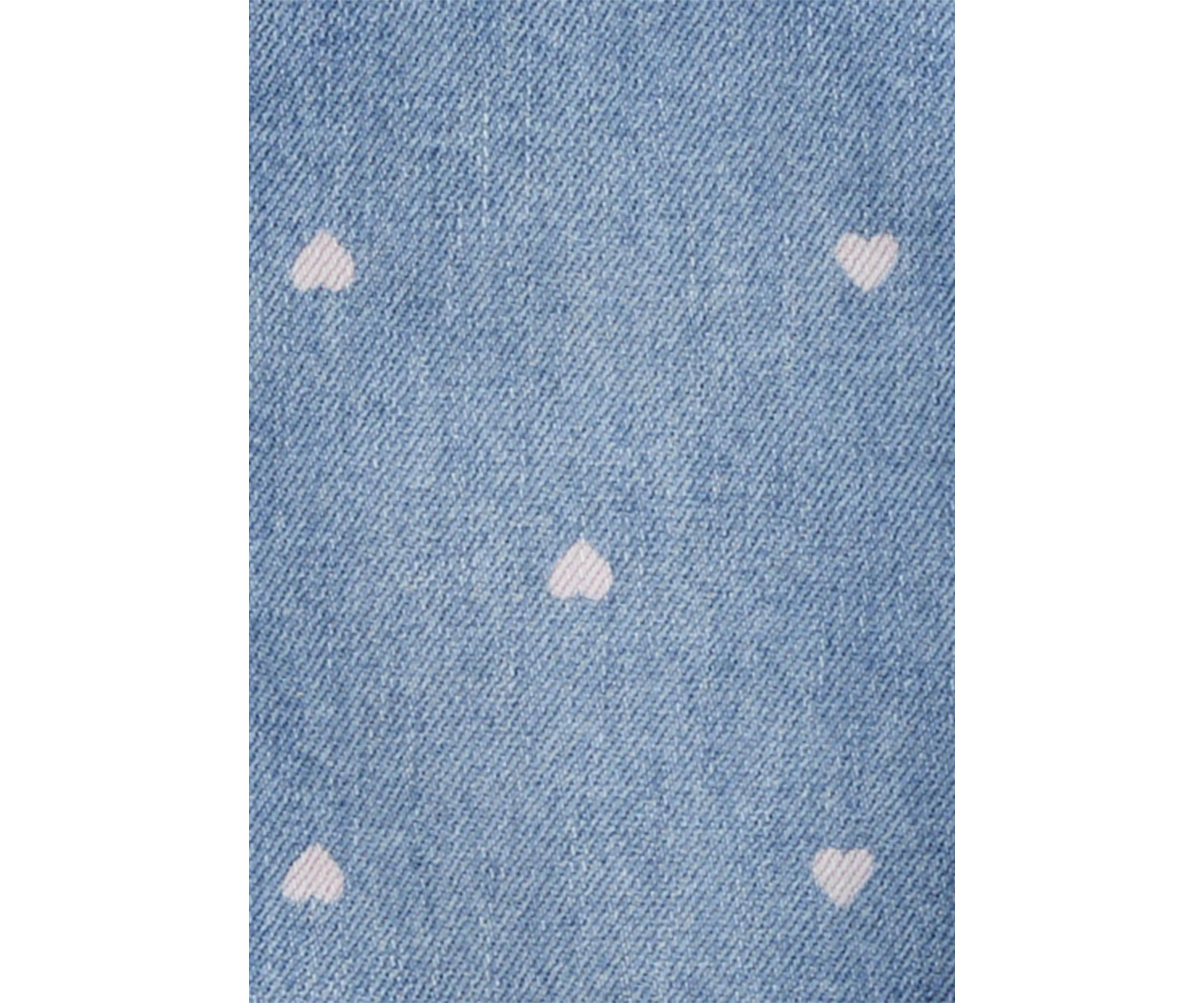 Toddler Girls Heart Overalls