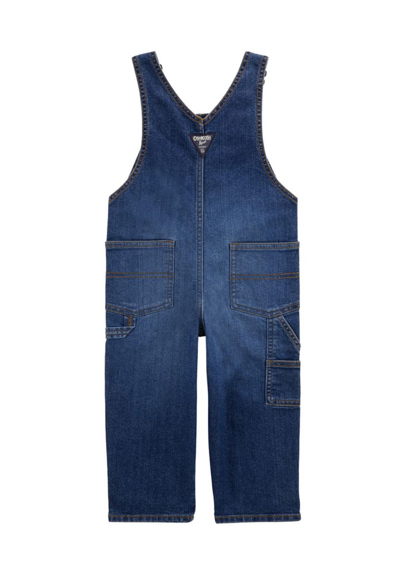 Toddler Boys Denim Overalls