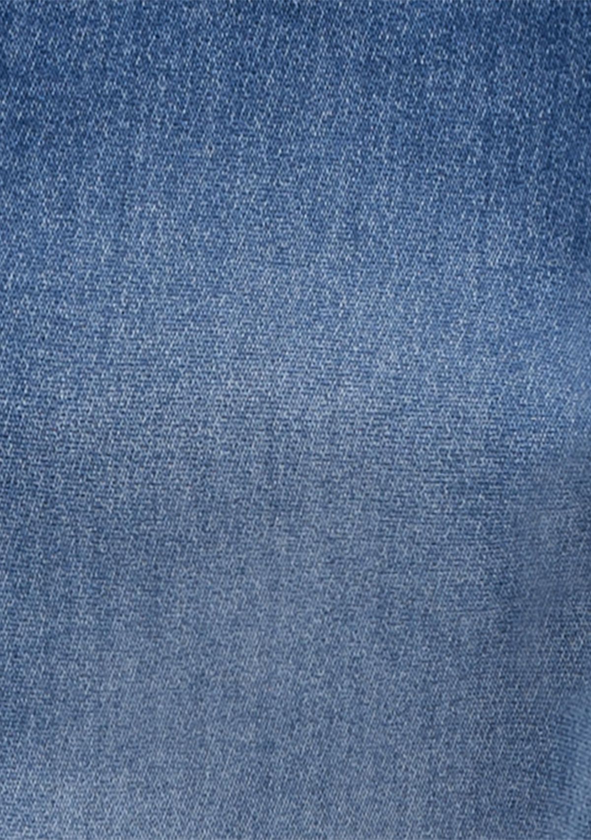 Toddler Boys Knit Denim Overalls