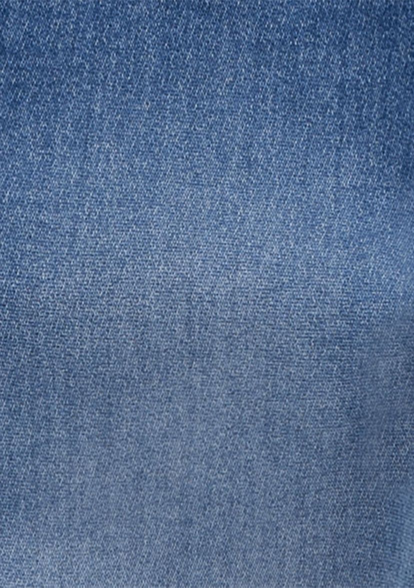 Toddler Boys Knit Denim Overalls
