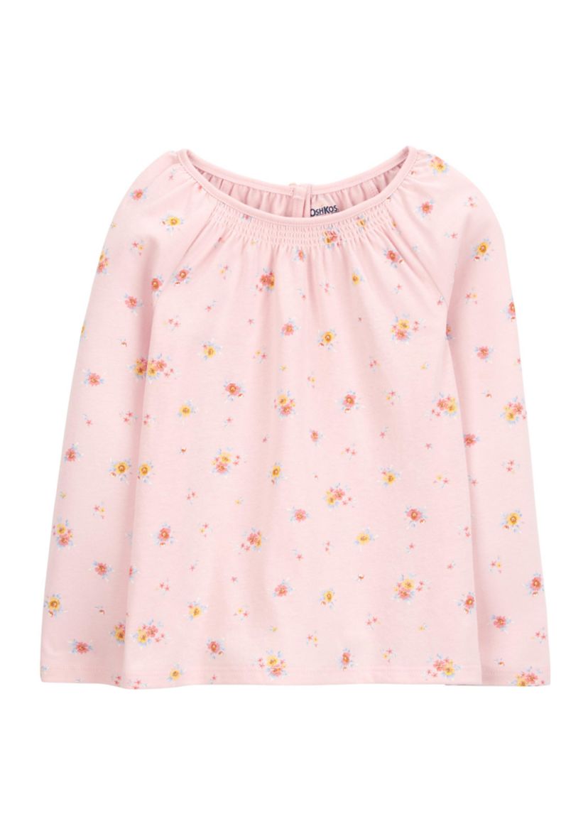 Toddler Girls Long Sleeve Knit Top