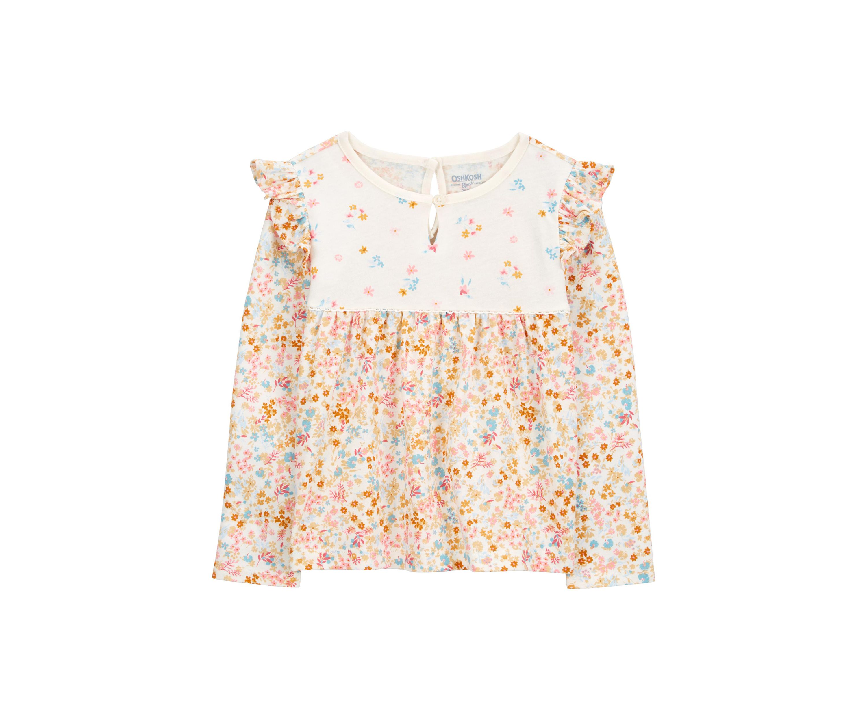 Toddler Girls Long Sleeve Knit Top