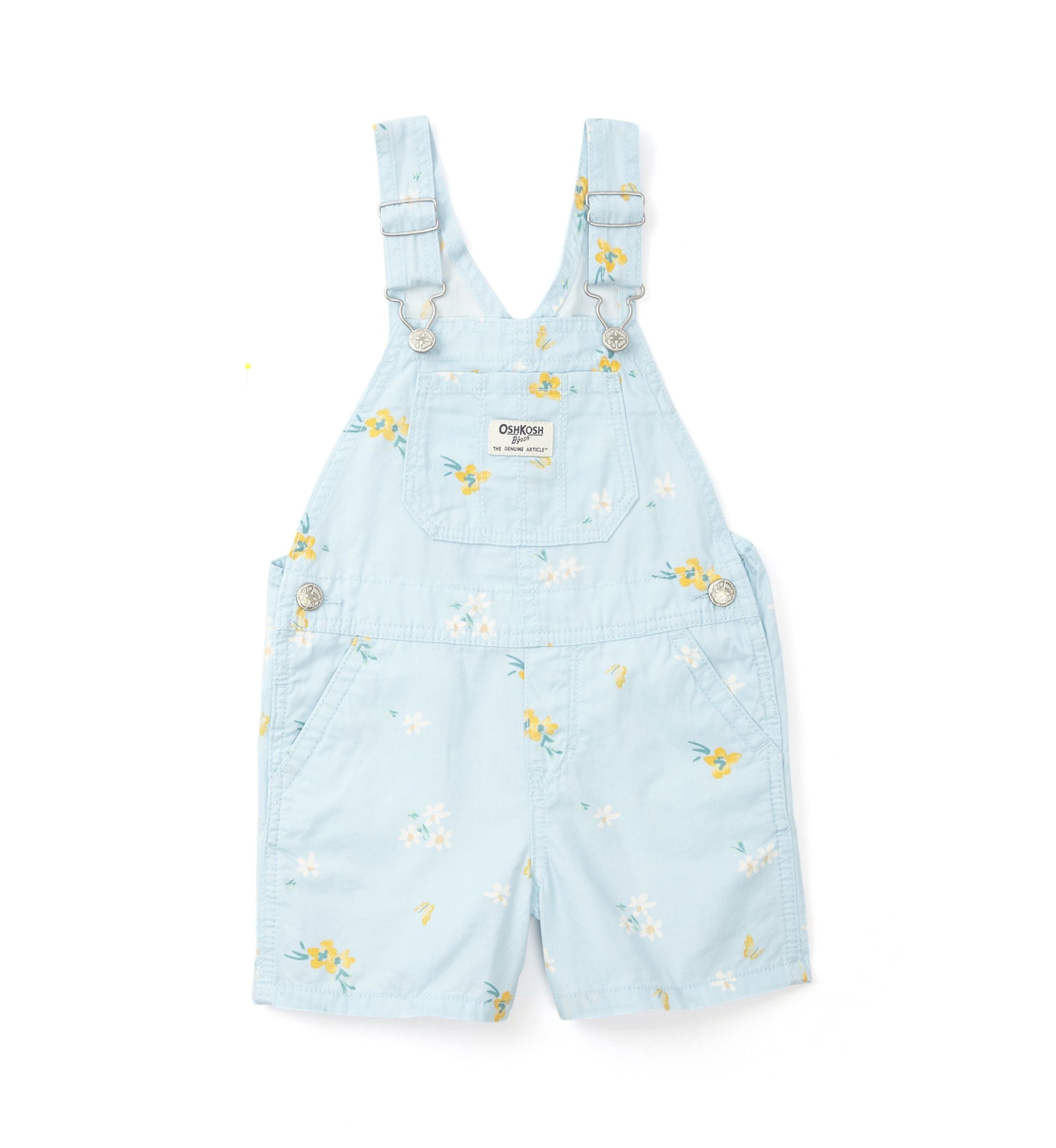 Toddler Girls Woven Shortall