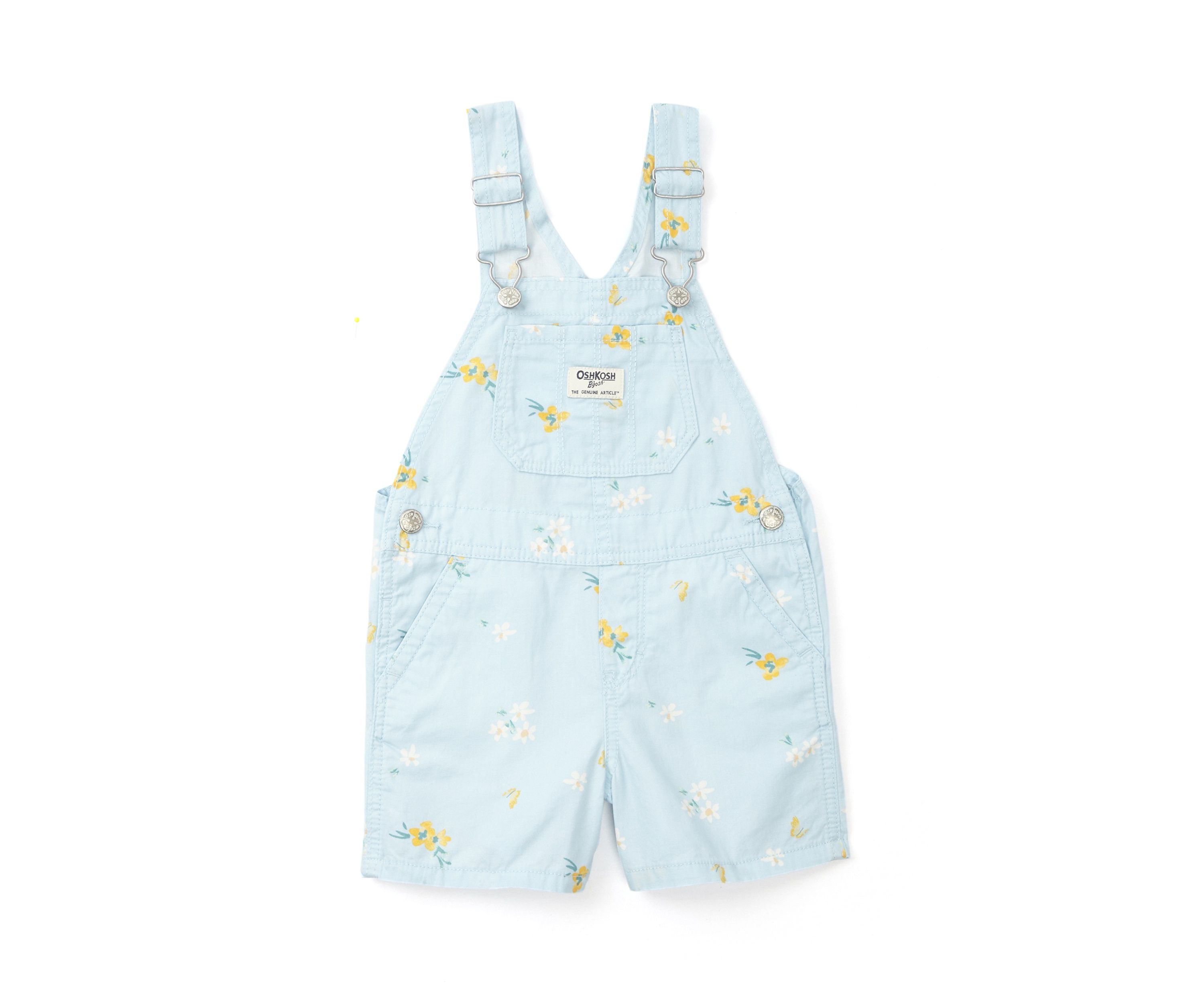 Toddler Girls Woven Shortall