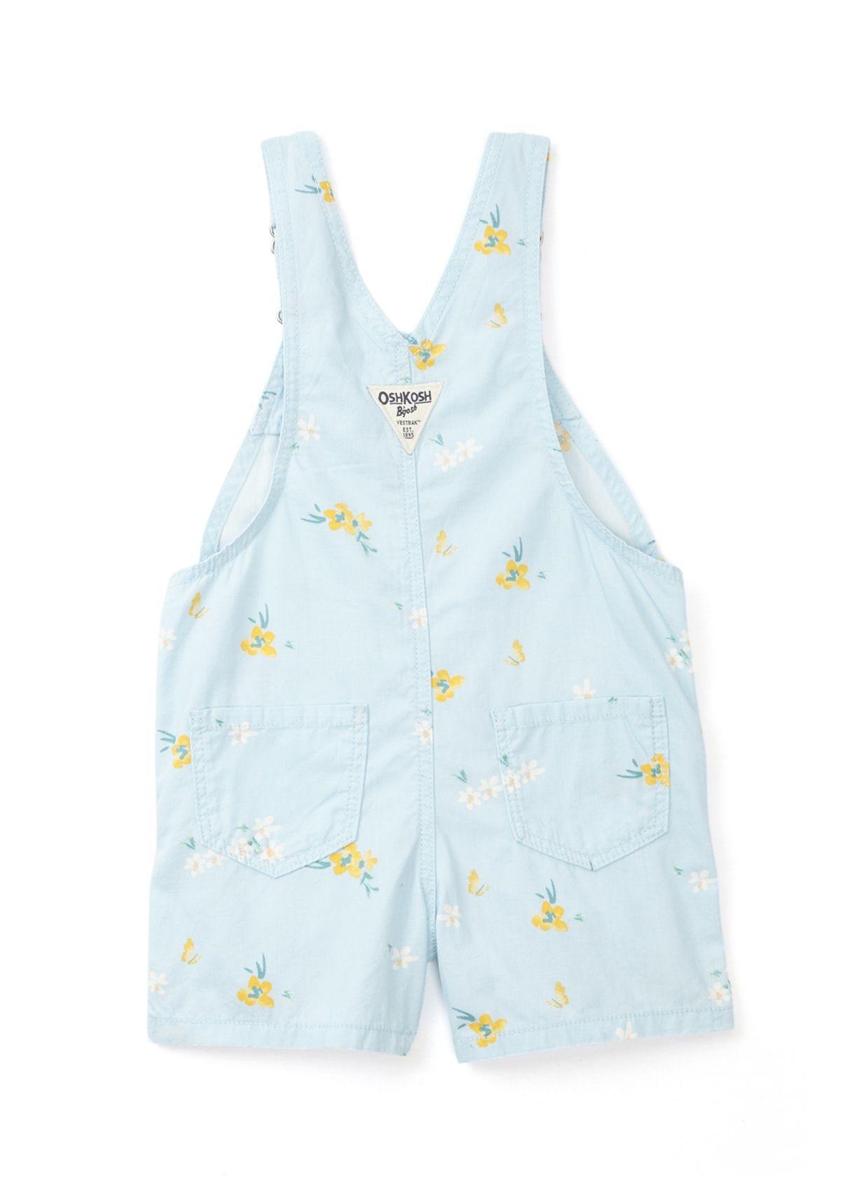 Toddler Girls Woven Shortall