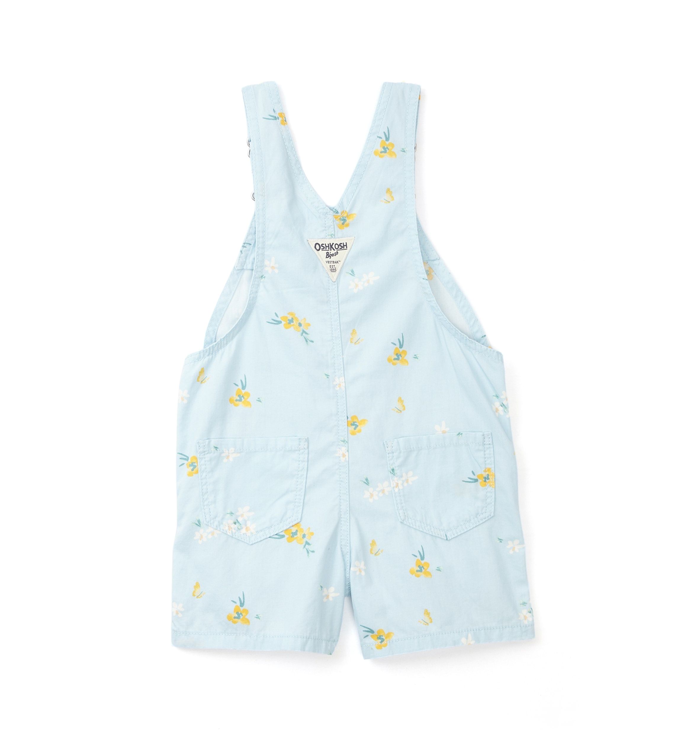 Toddler Girls Woven Shortall