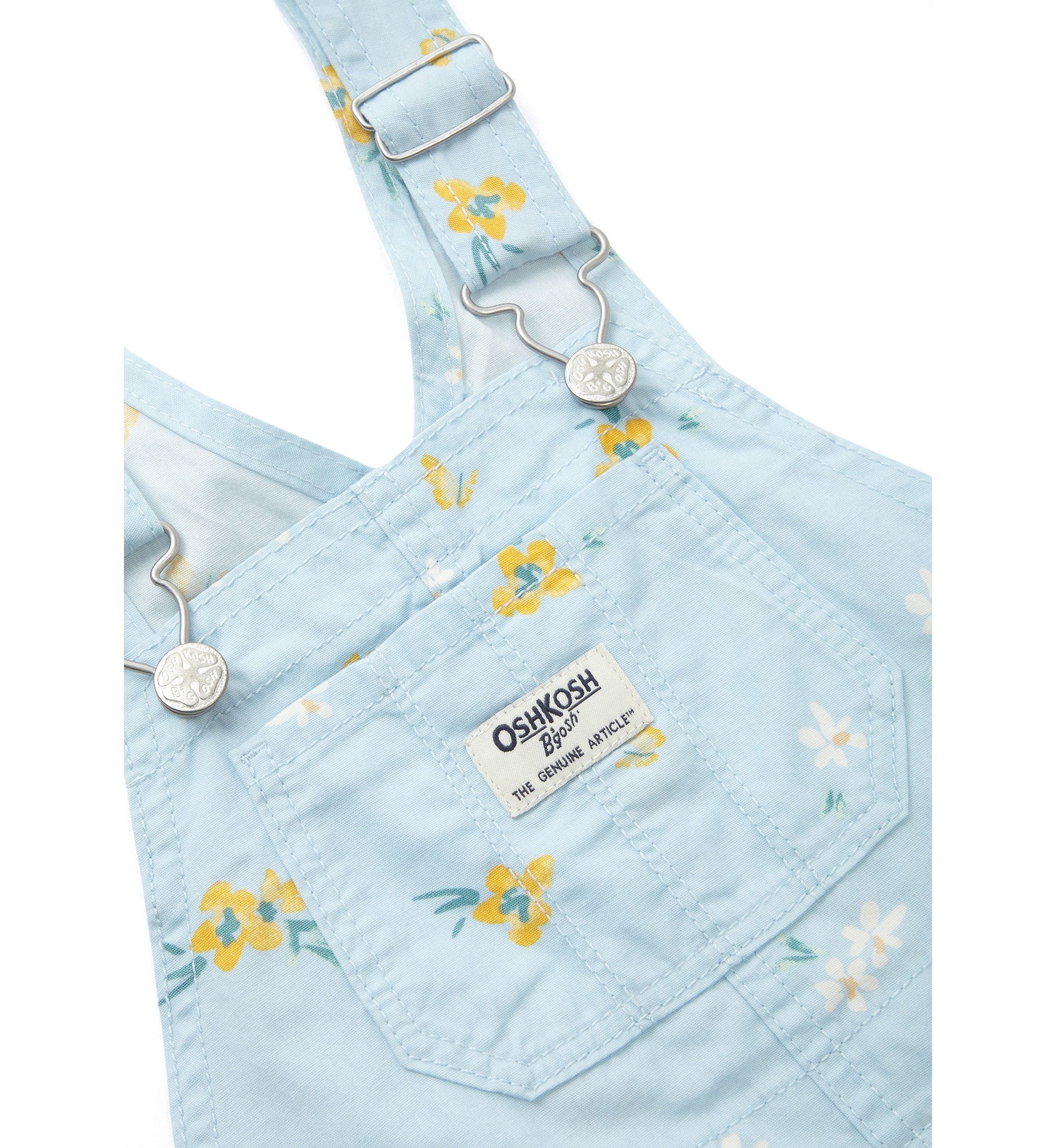 Toddler Girls Woven Shortall