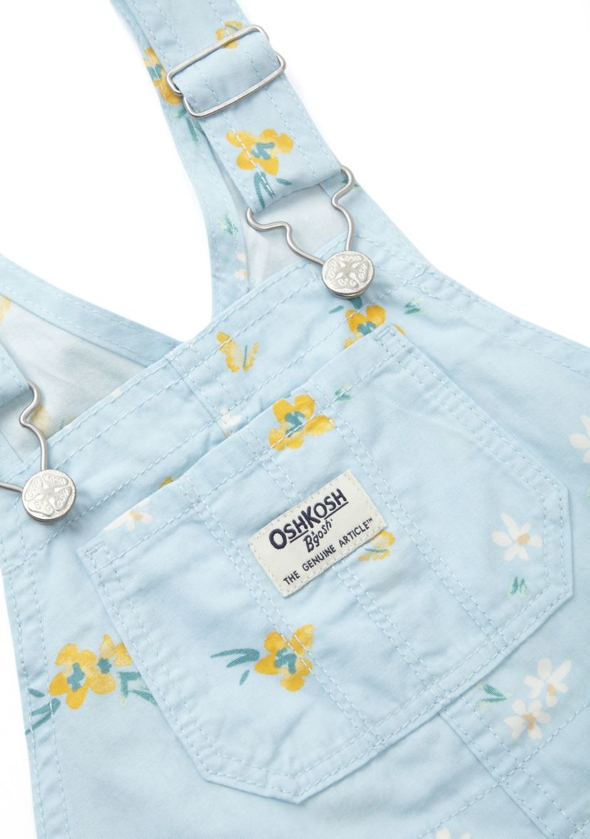 Toddler Girls Woven Shortall