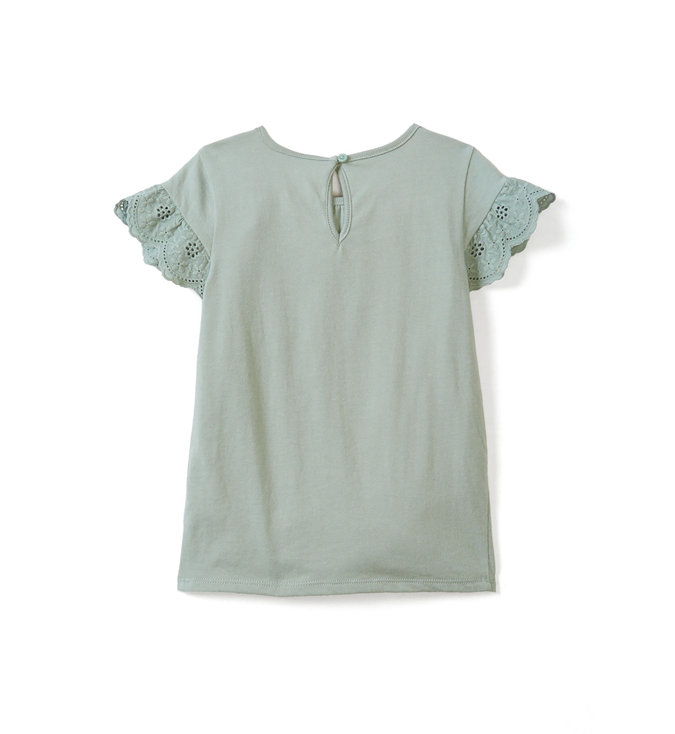 Toddler Girls Short Flutter Sleeve Top