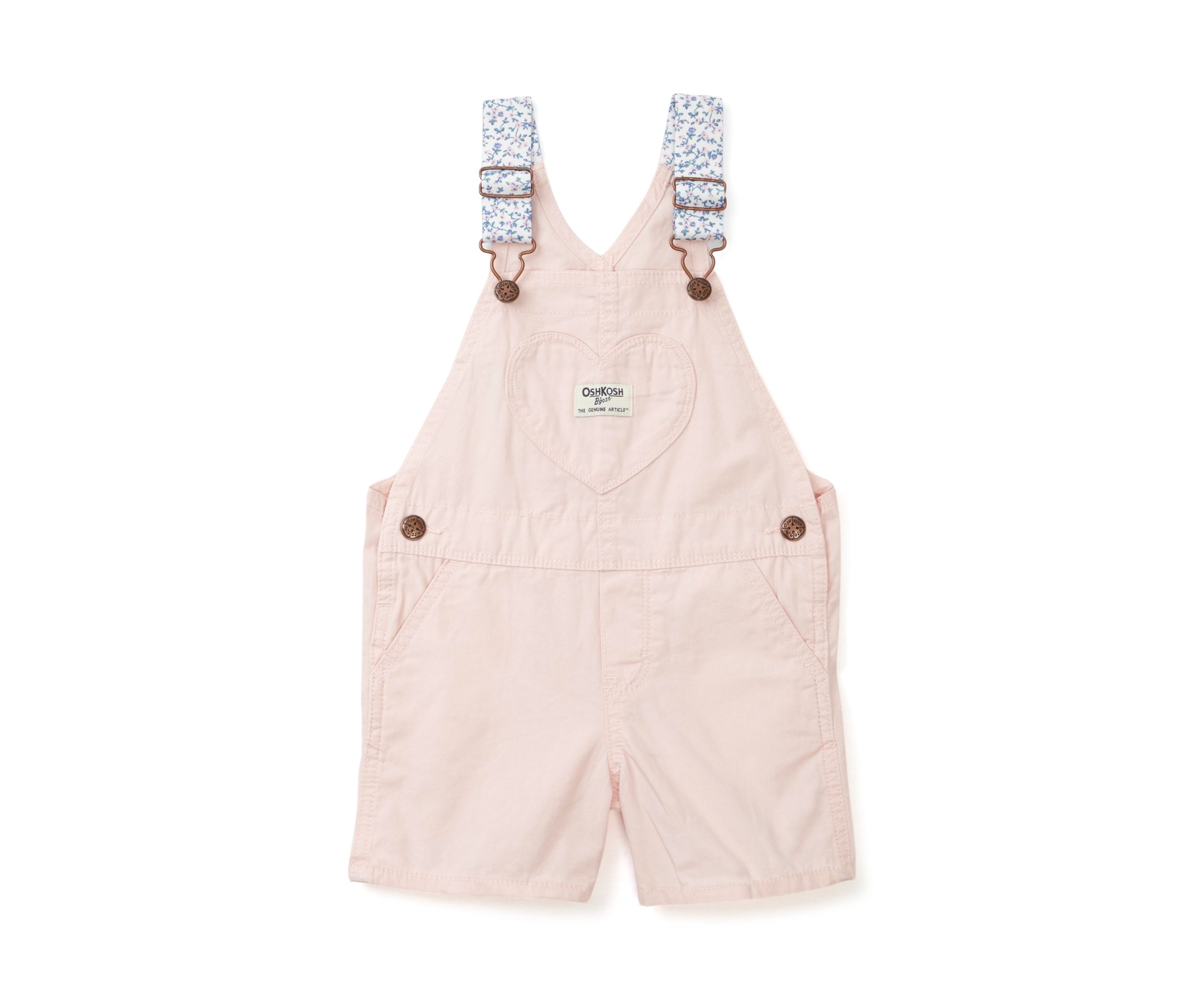 Heart Knit Shortalls