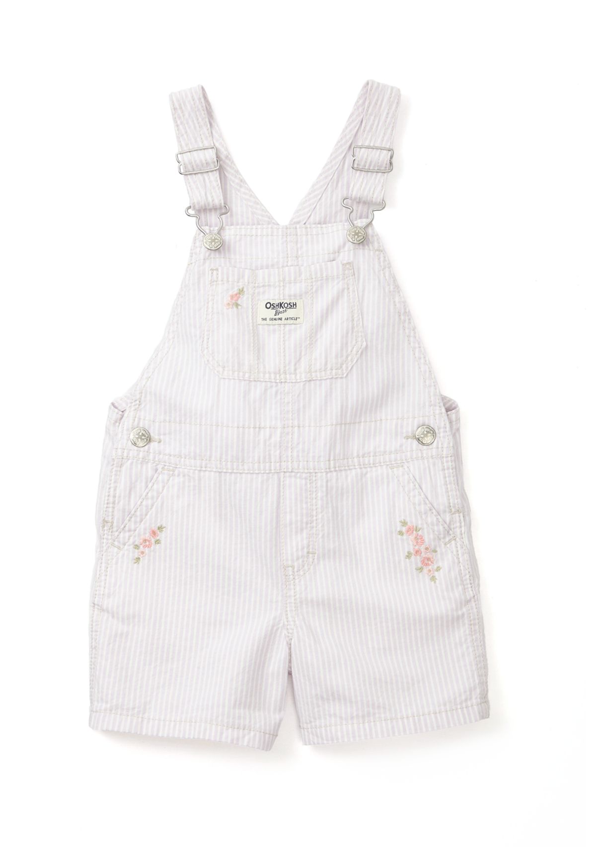 Toddler Girls Woven Shortall