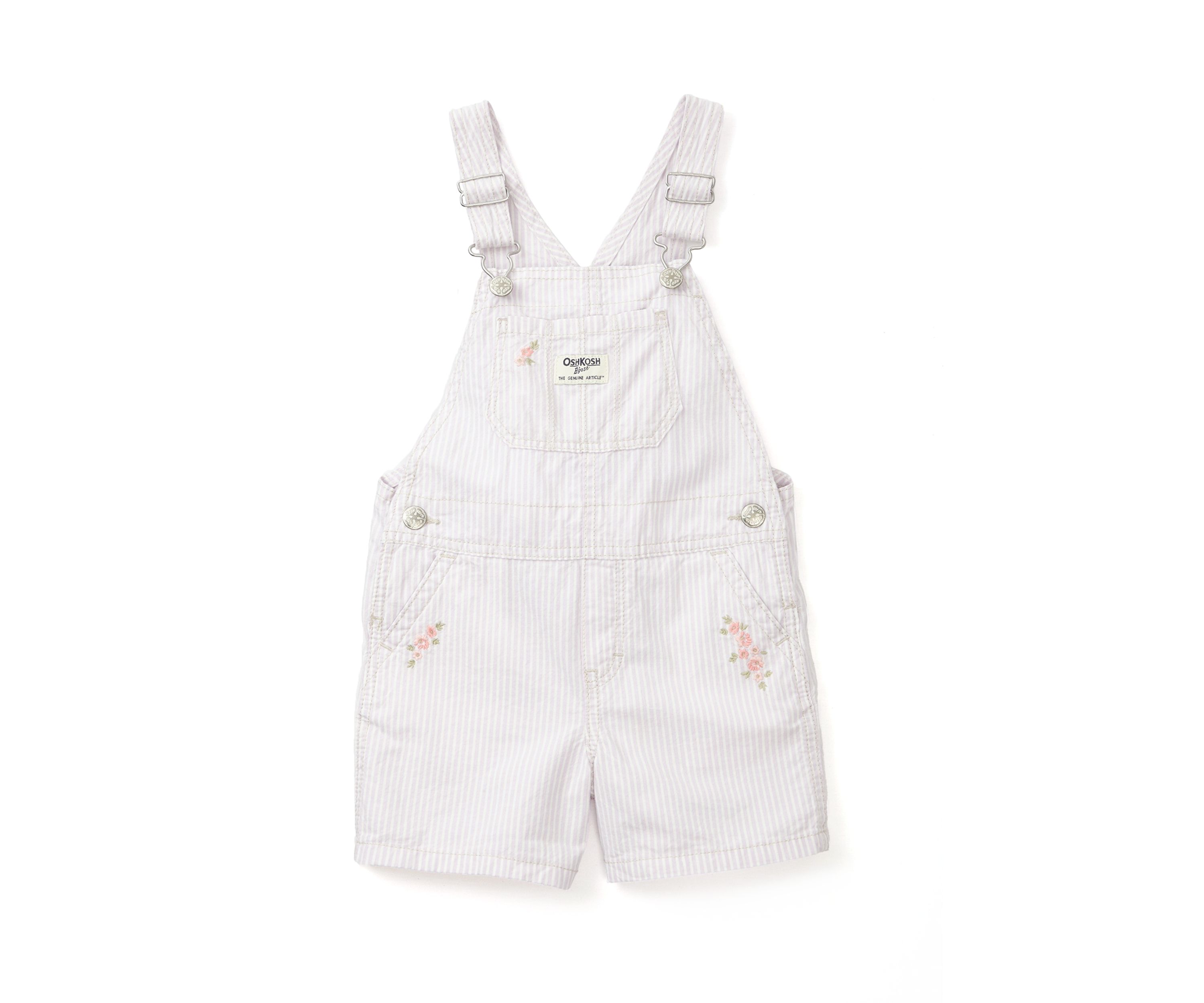 Toddler Girls Woven Shortall