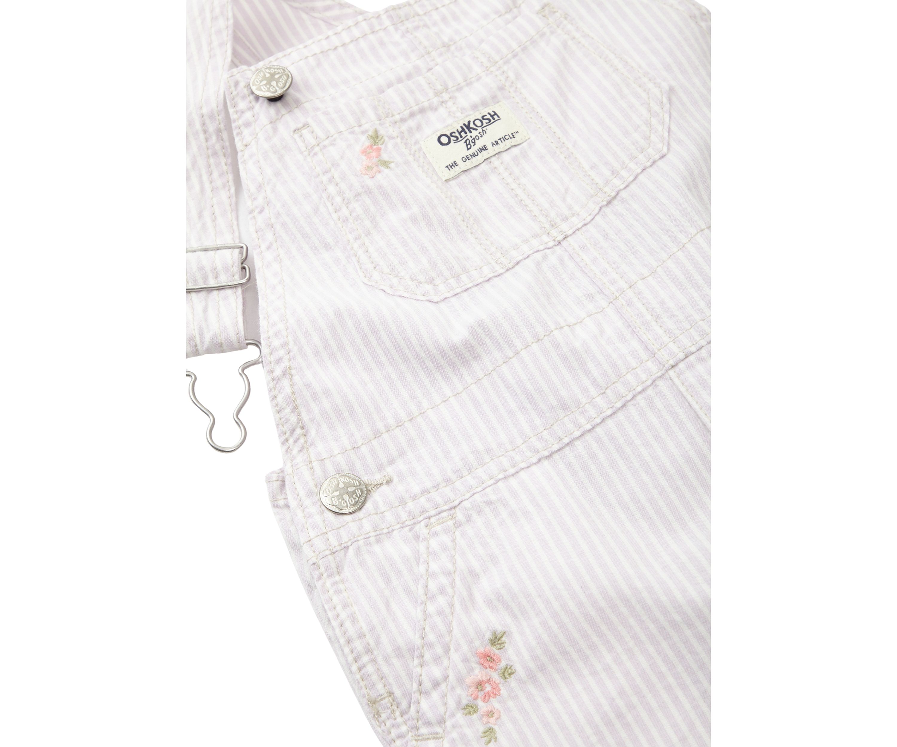 Toddler Girls Woven Shortall
