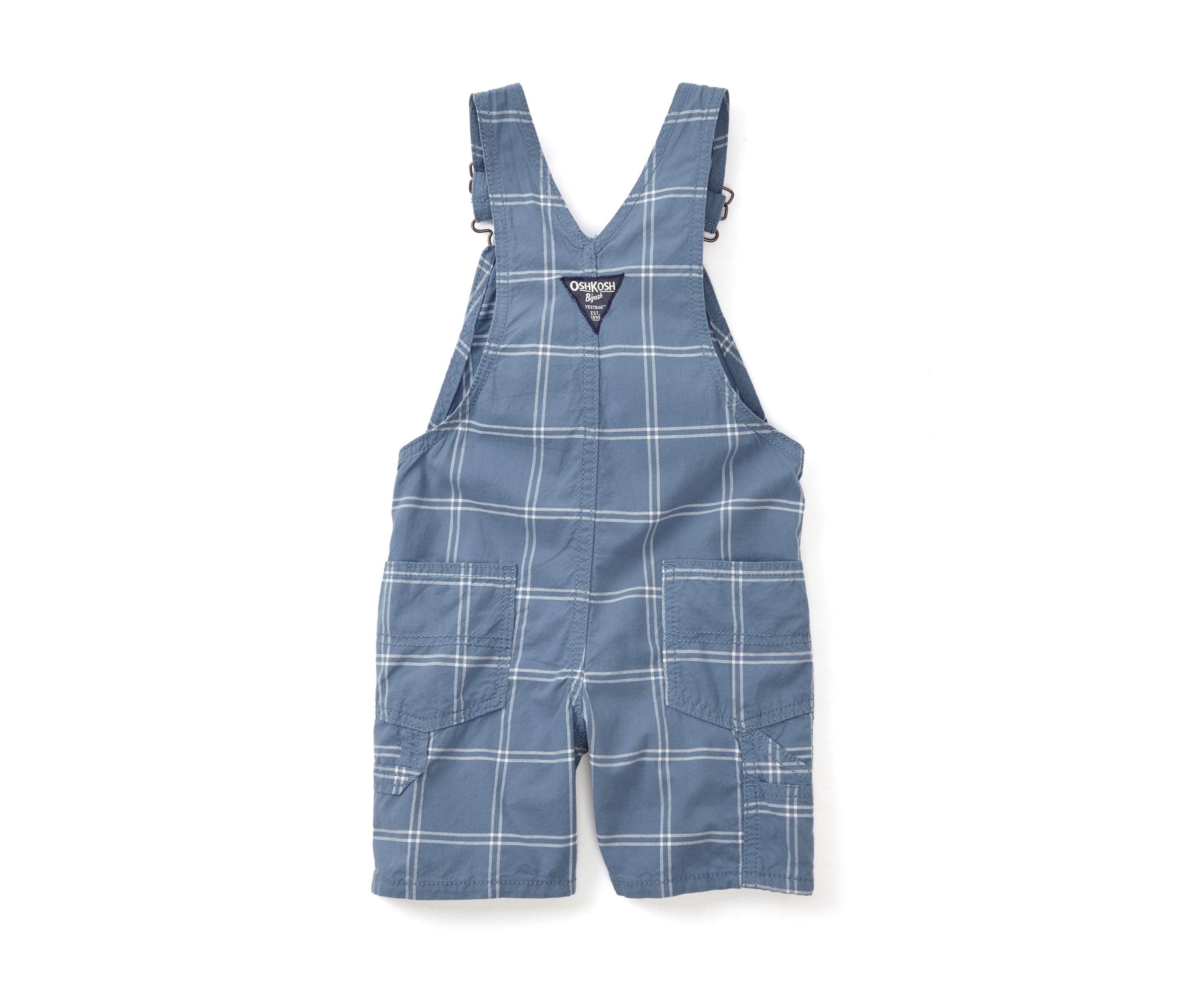 Toddler Girls Woven Shortall