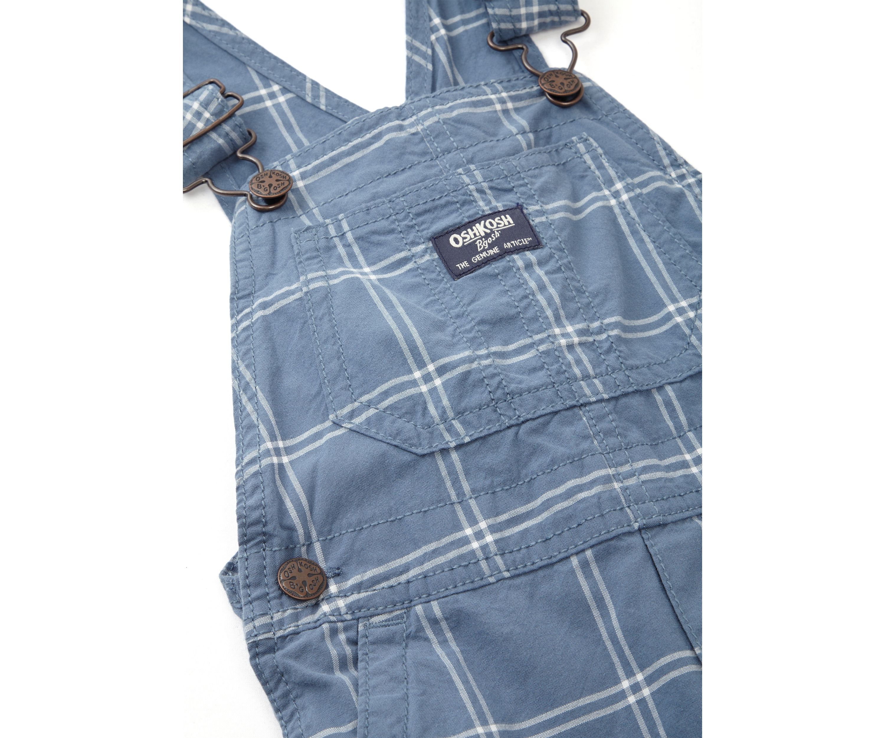 Toddler Girls Woven Shortall