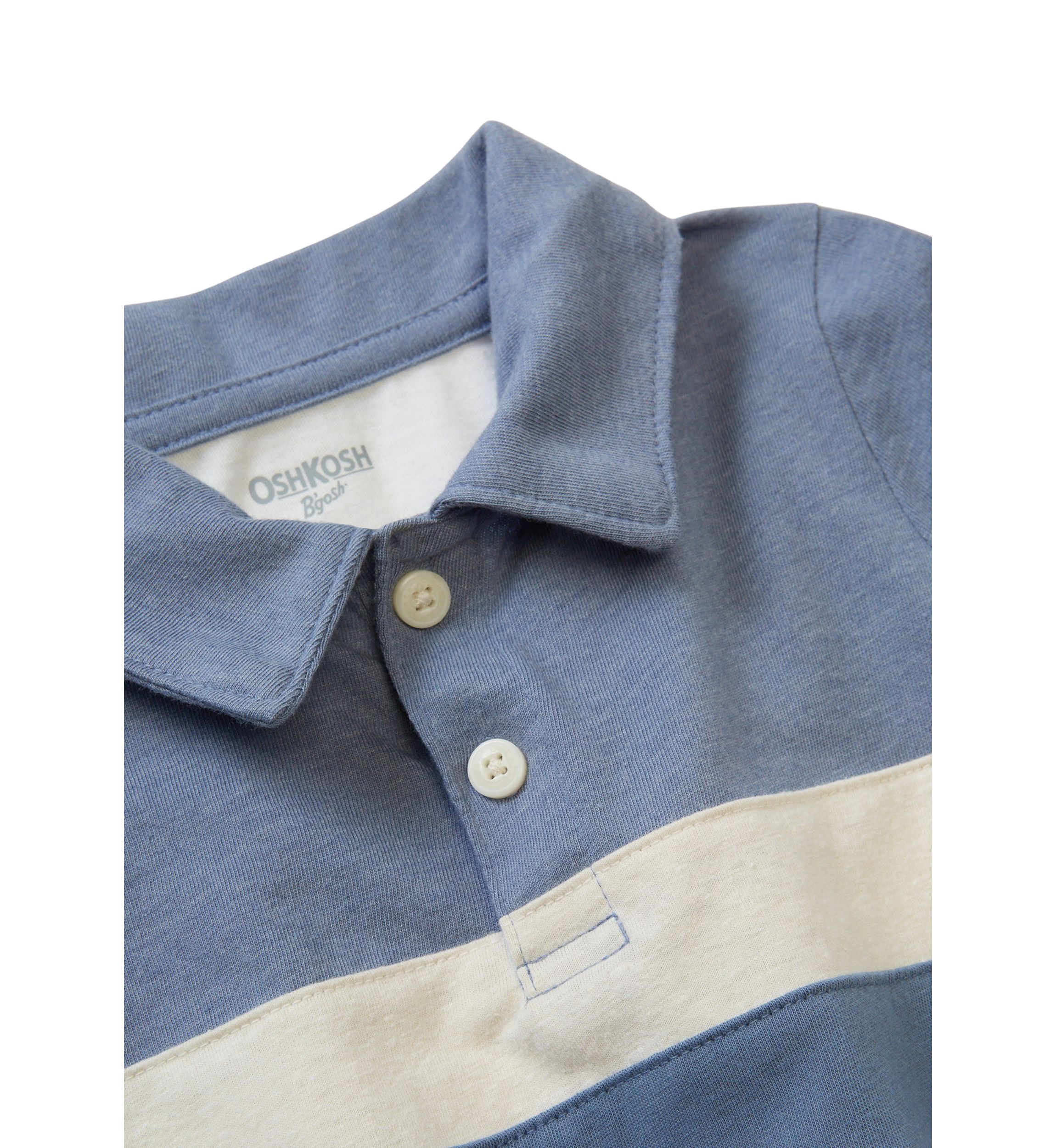 Toddler Boys Short Sleeve Knit Polo Shirt