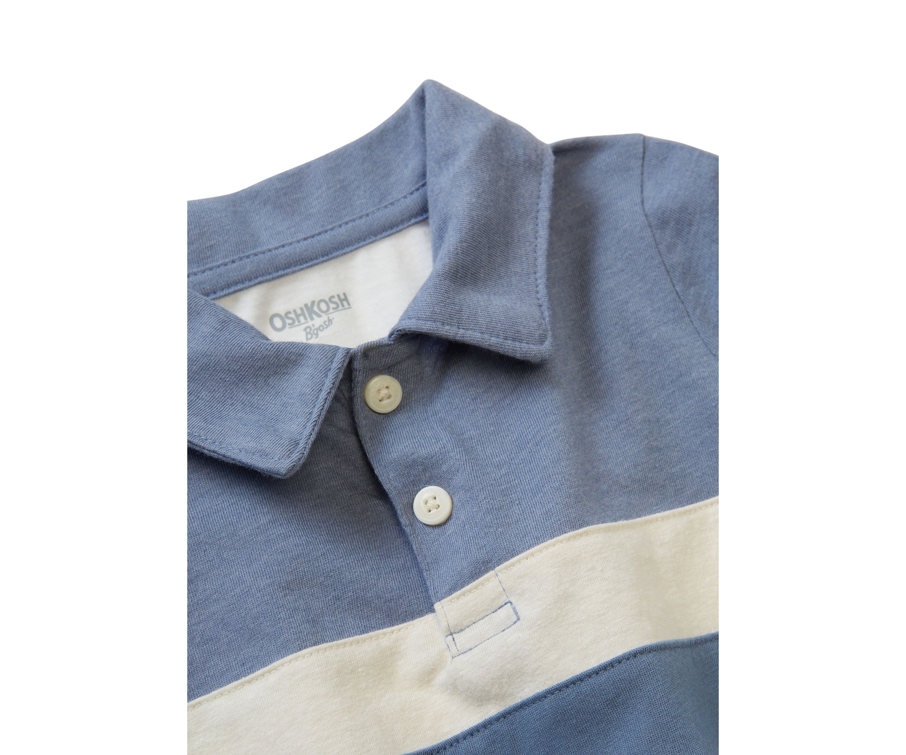 Toddler Boys Short Sleeve Knit Polo Shirt