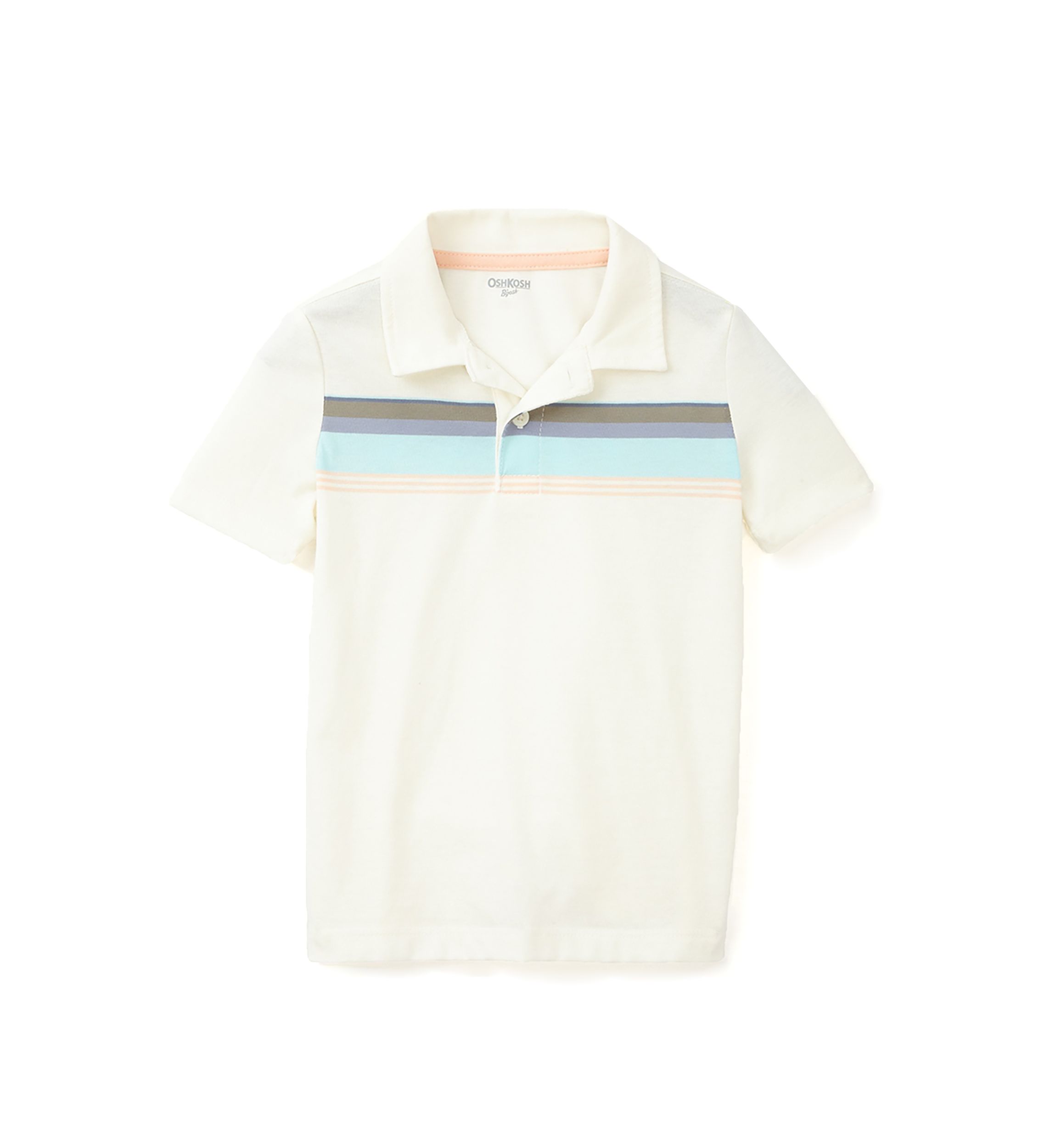 Toddler Boys Short Sleeve Knit Polo Shirt
