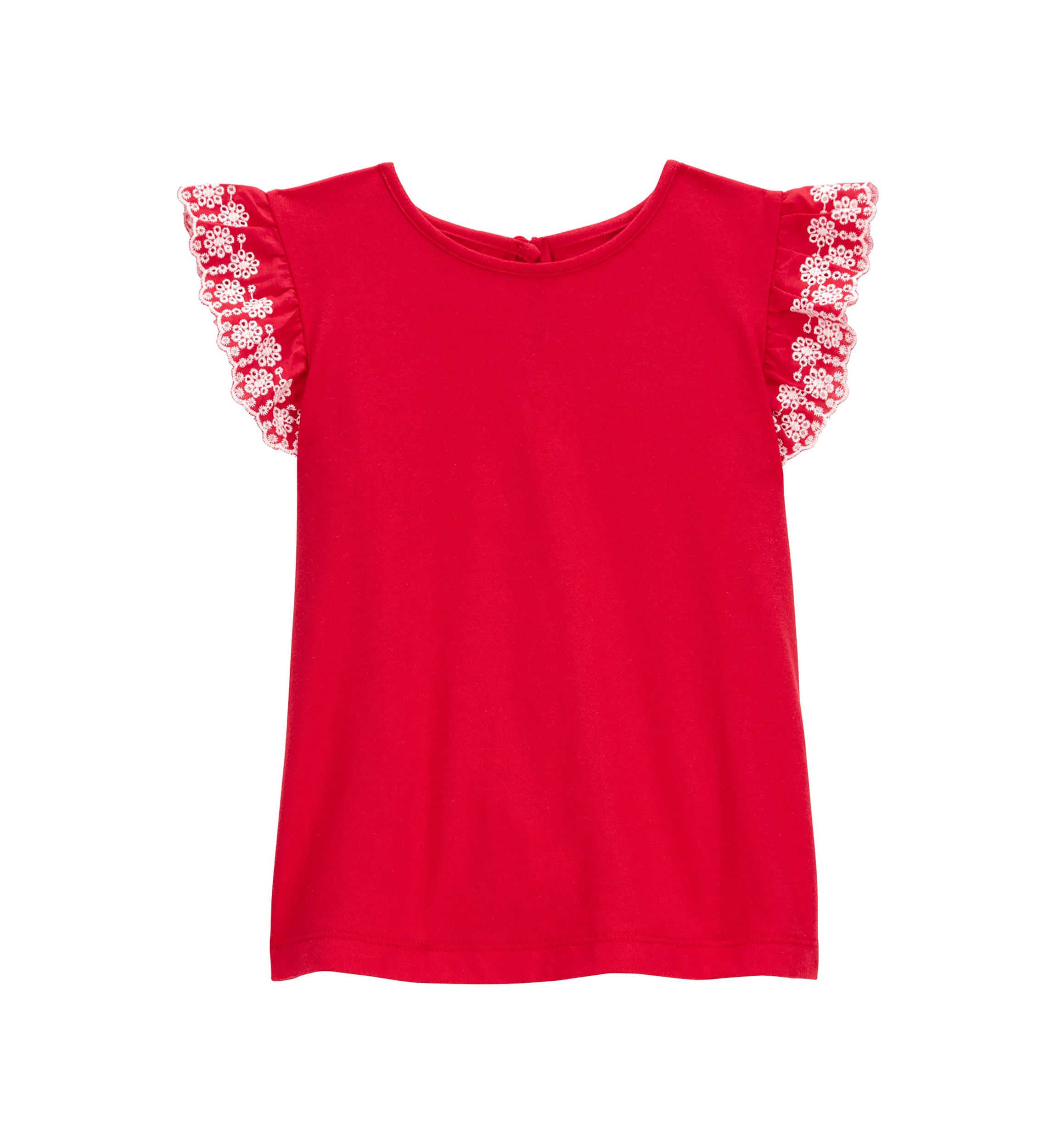 Baby Girls Eyelet Top 