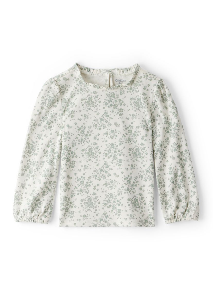 Toddler Girls Printed Fashion Top 