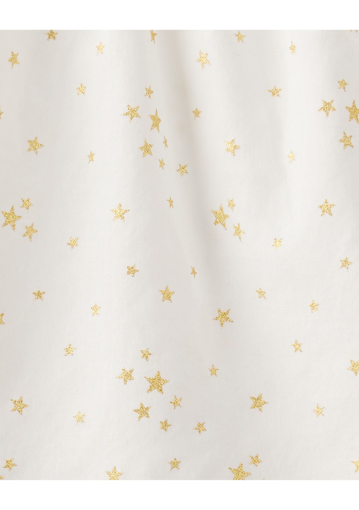 Toddler Girls Star Print Cotton Long-Sleeve Top