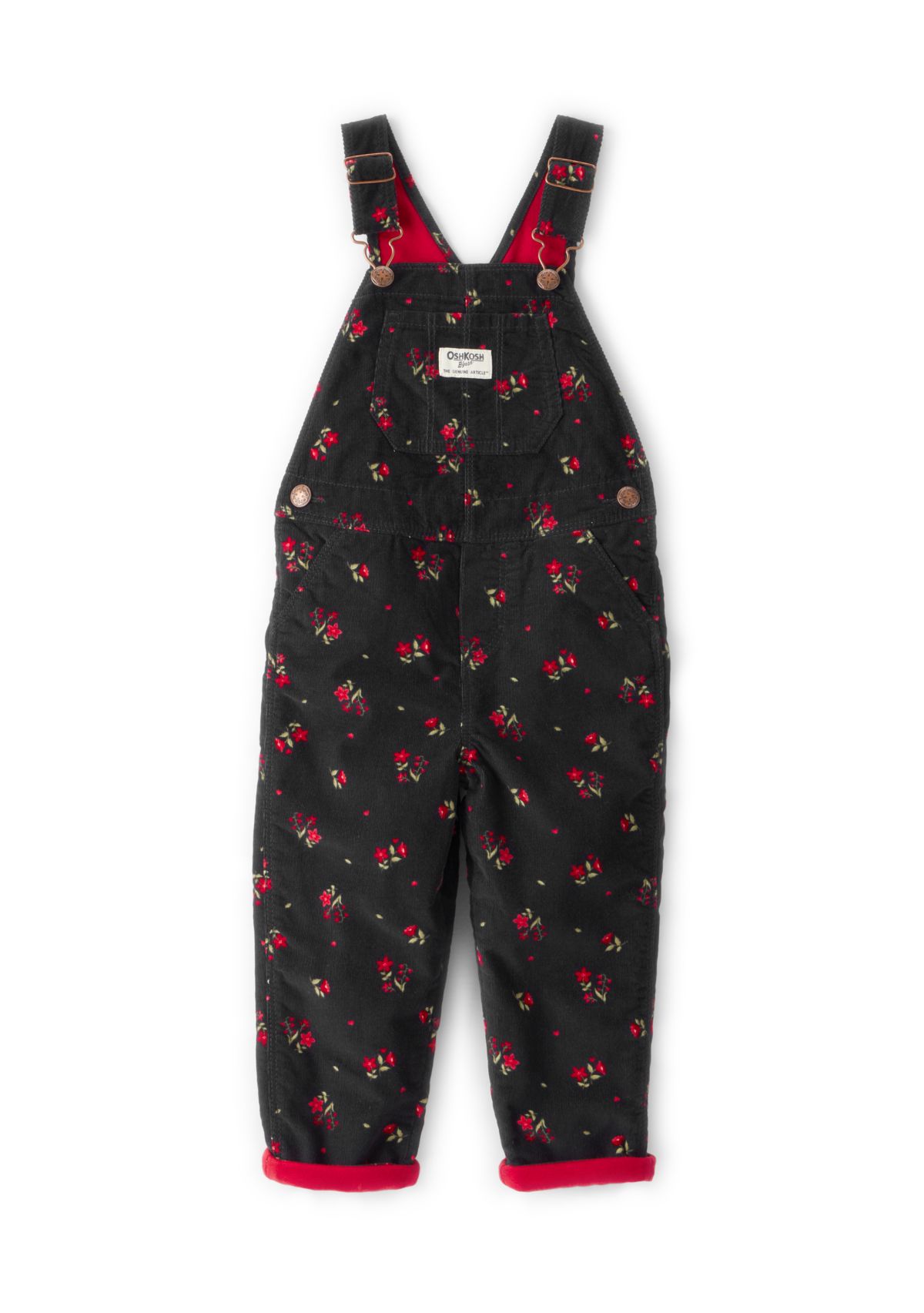 Toddler Girls Printed Coverall 