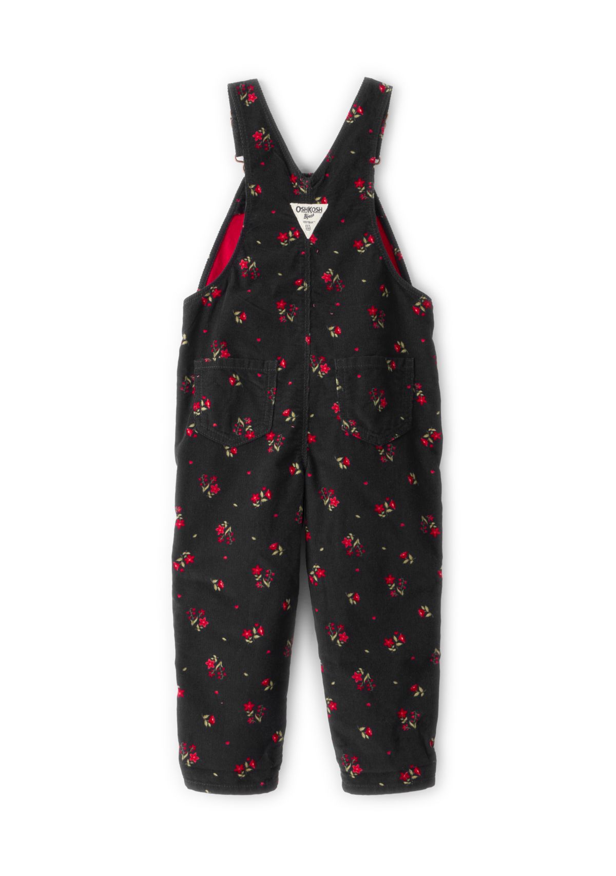Toddler Girls Printed Coverall 