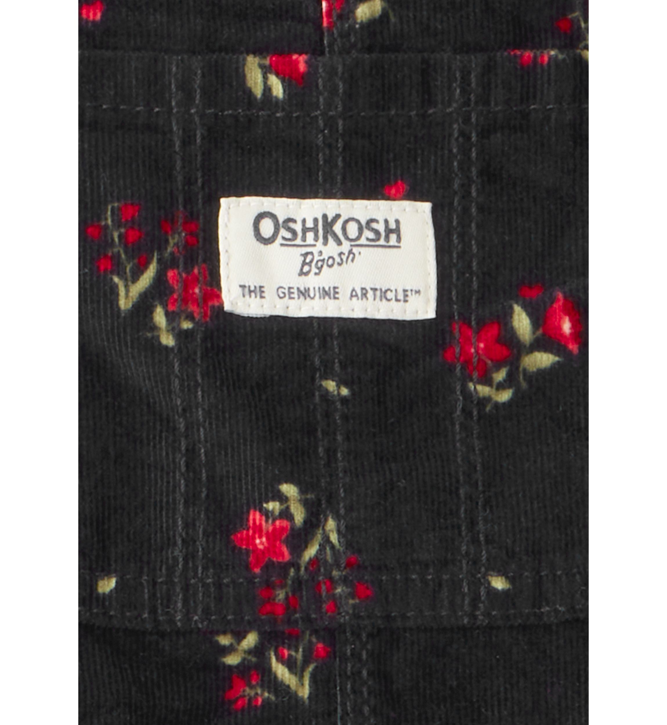 Toddler Girls Printed Coverall 