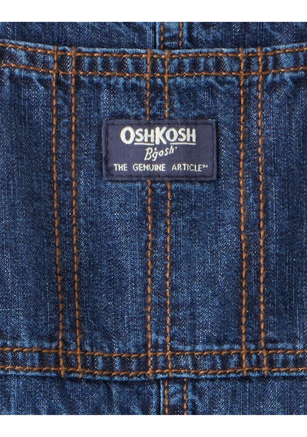 Toddler Boys Buffalo Print Cotton Sleeveless Overalls