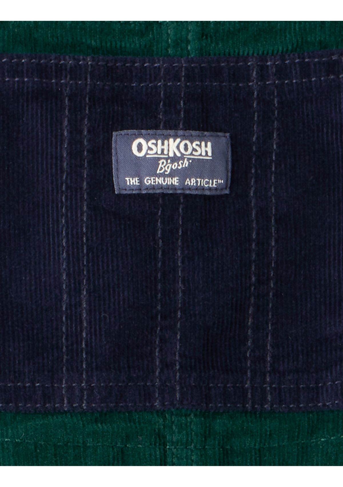 Toddler Boys Corduroy Sleeveless Overalls 