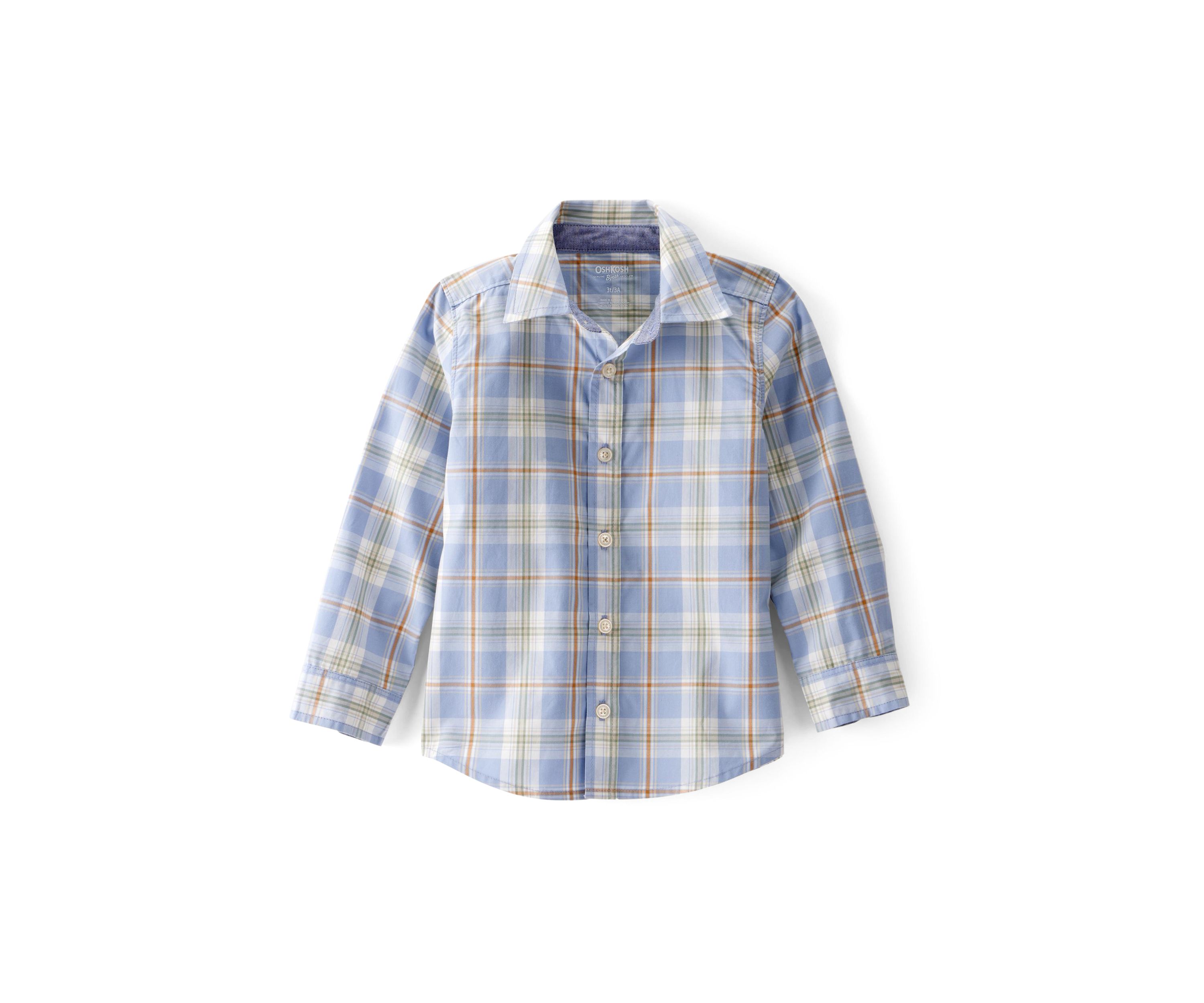 Toddler Boys Button Down Shirt