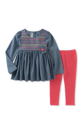 Ensemble Tunique + Legging JAK & PEPPAR Taille 6 - Automne 2017, Neuf Avec étiquettes