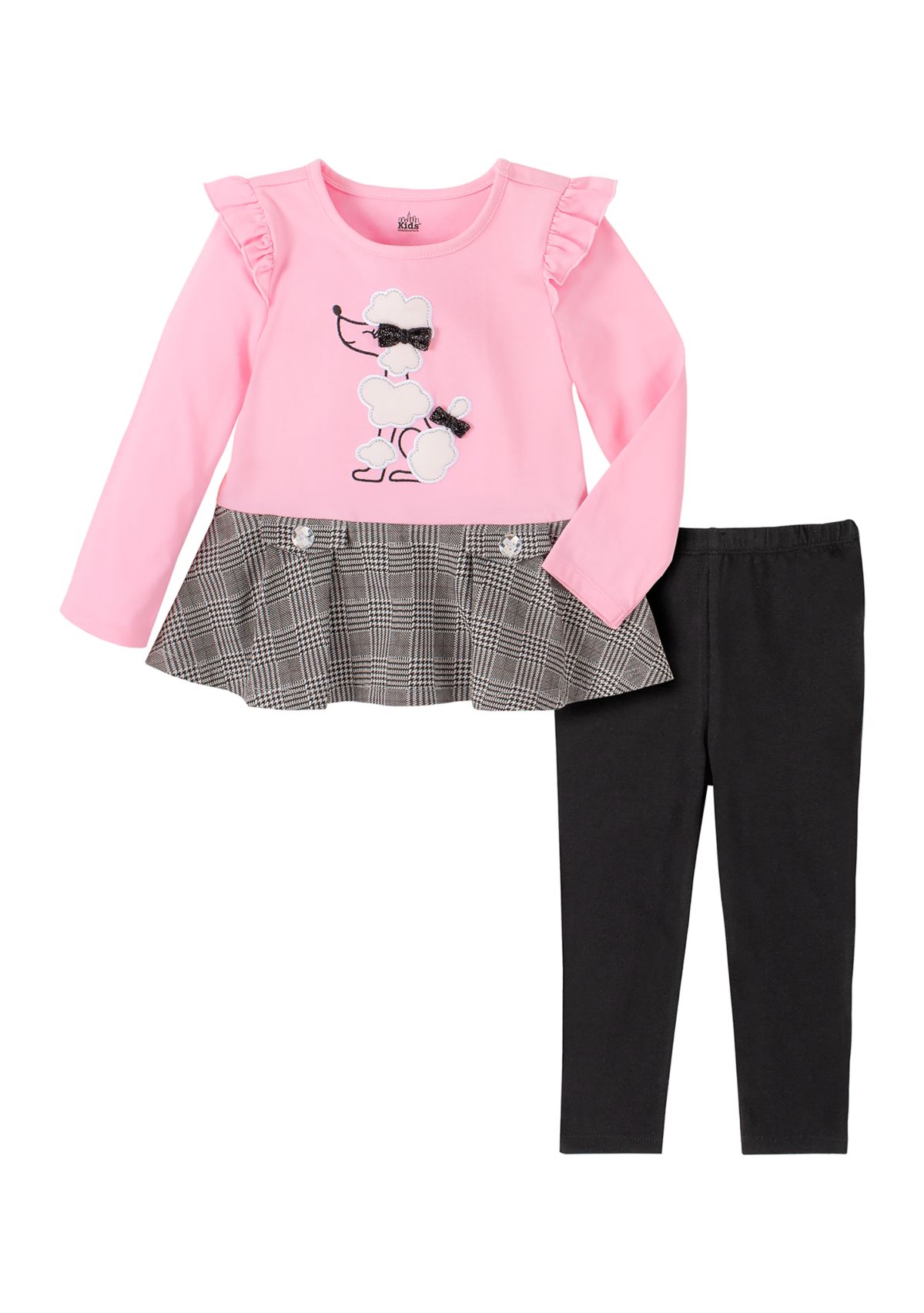 Baby Girls Poodle Tunic Legging Set