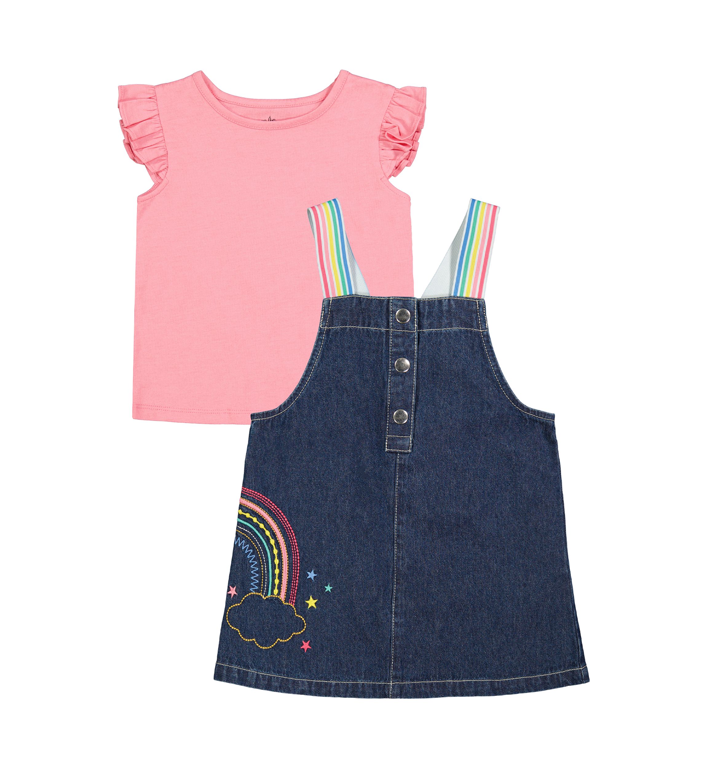 Baby Girls Skirtall and Top Set