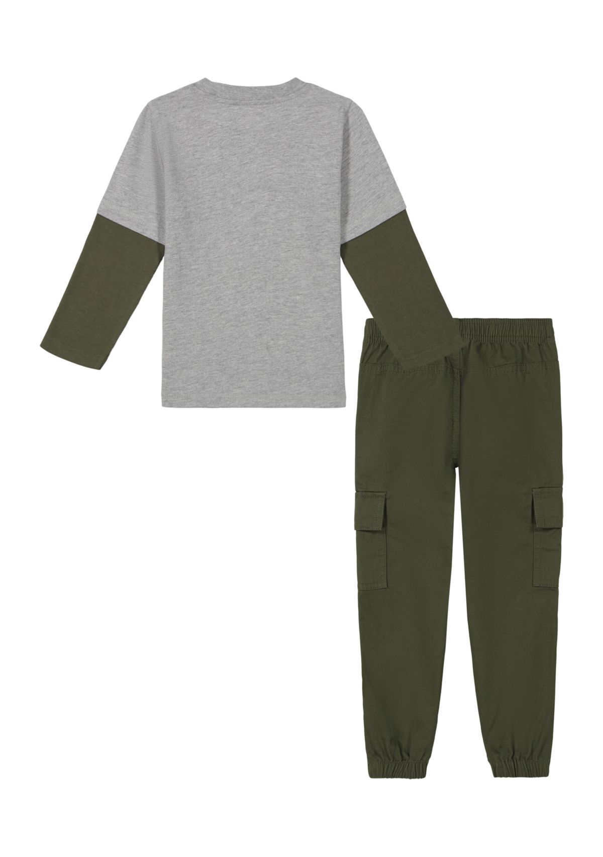 Baby Boys Racing Graphic T-Shirt and Joggers Set