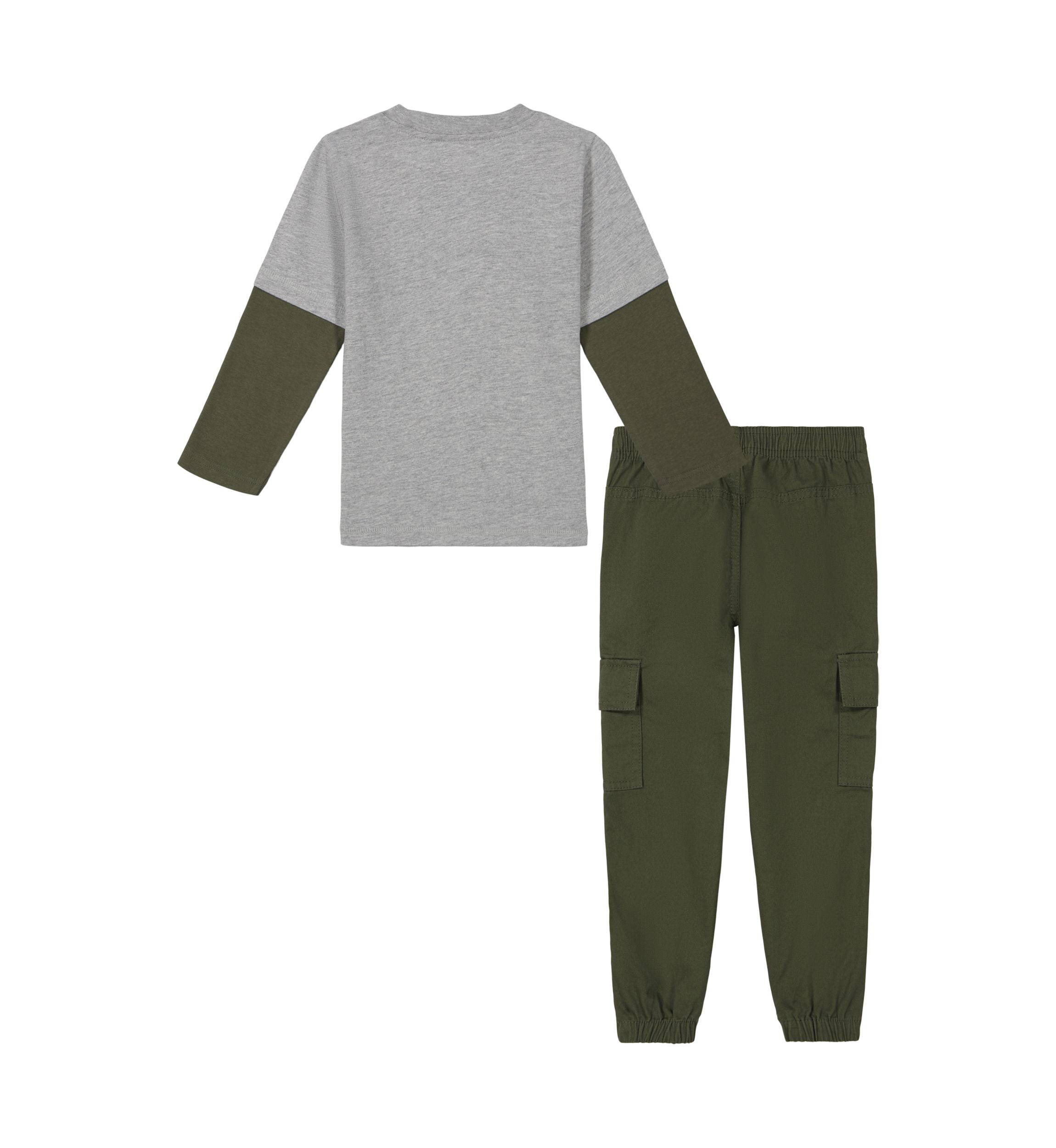 Toddler Boys Racing Graphic T-Shirt and Joggers Set