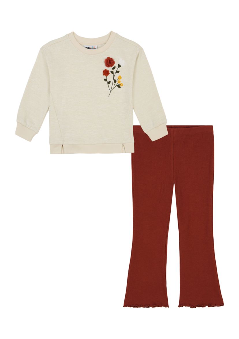 Baby Girls Flared Leggings Set