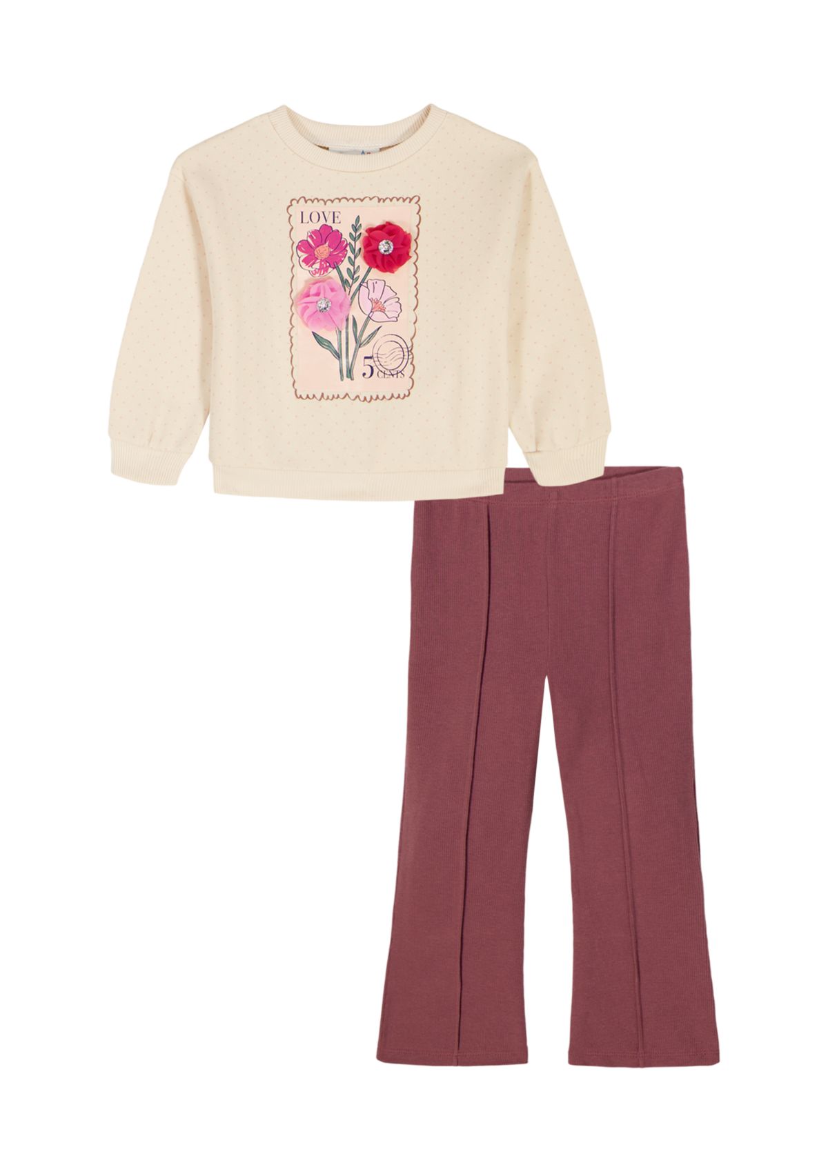 Baby Girls 2-Piece Legging Set 