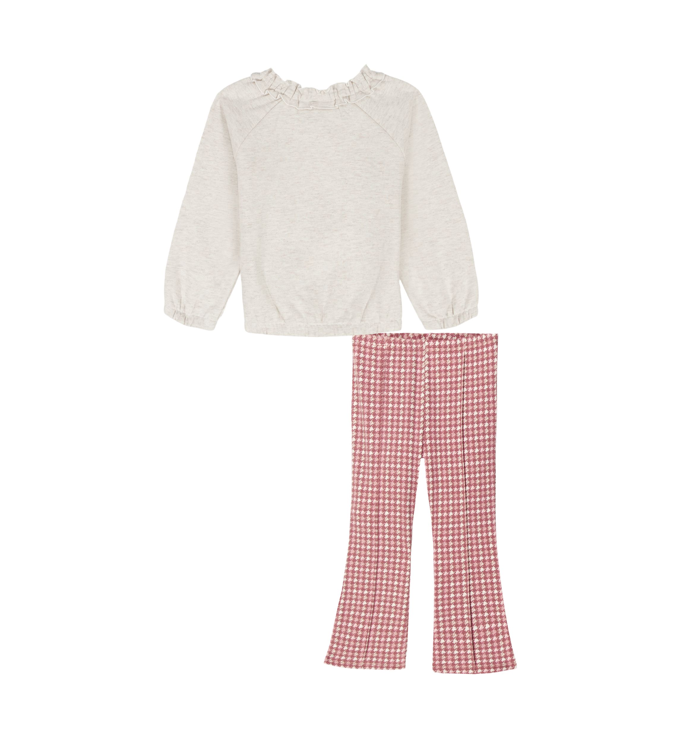 Baby Girls Flower Graphic Set 