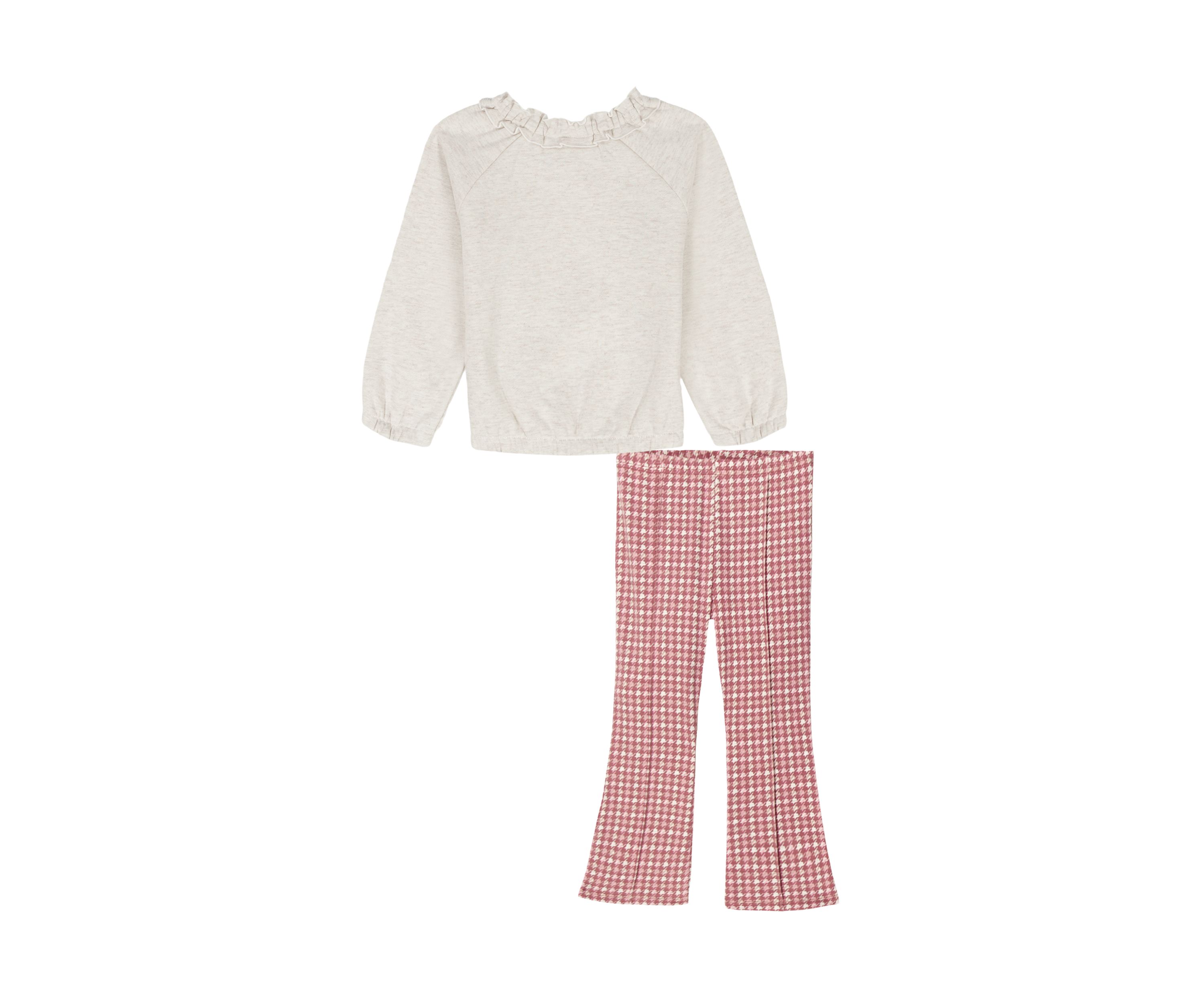 Baby Girls Flower Graphic Set 