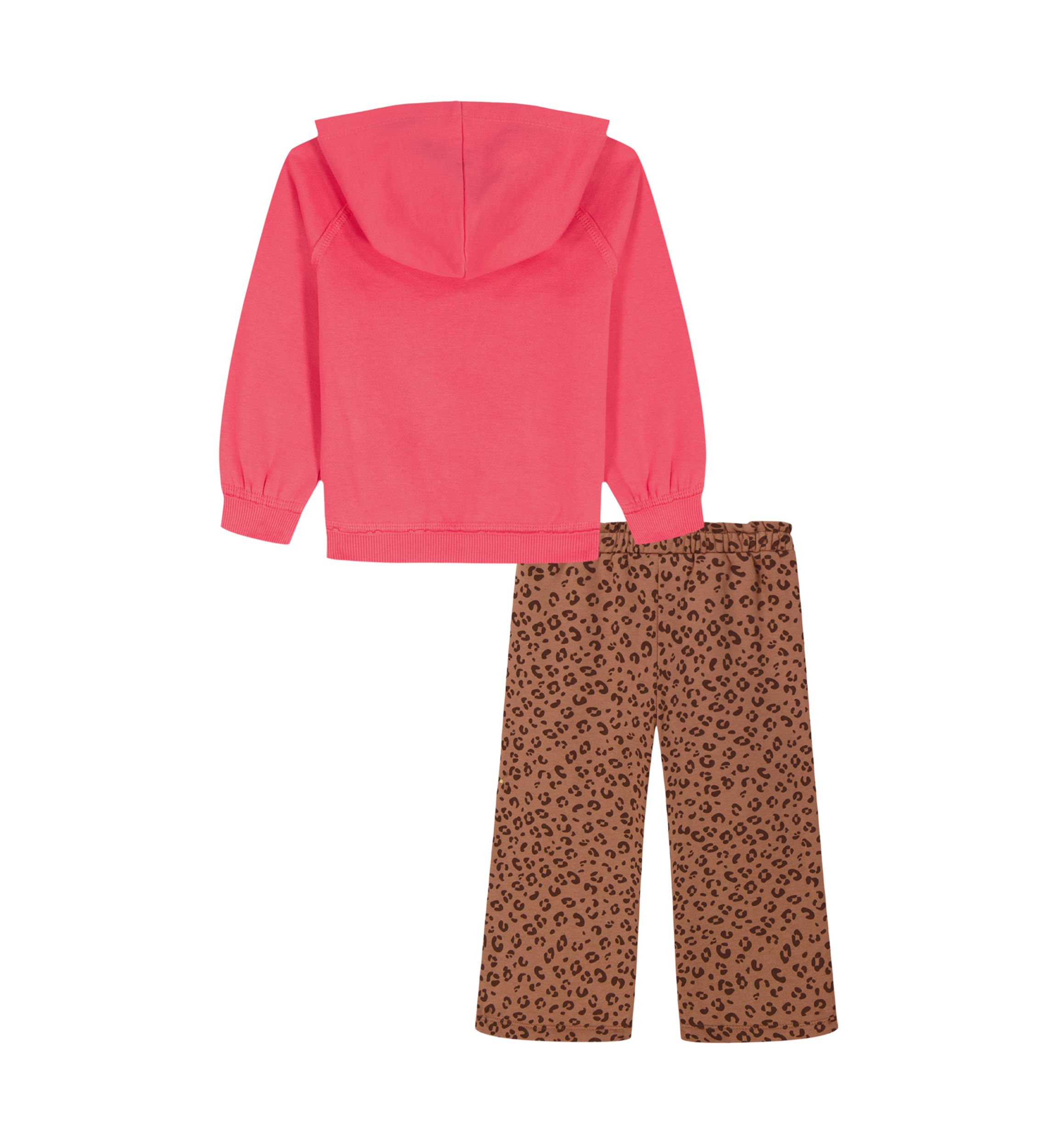 Toddler Girls Two Piece Fleece Jogger Set