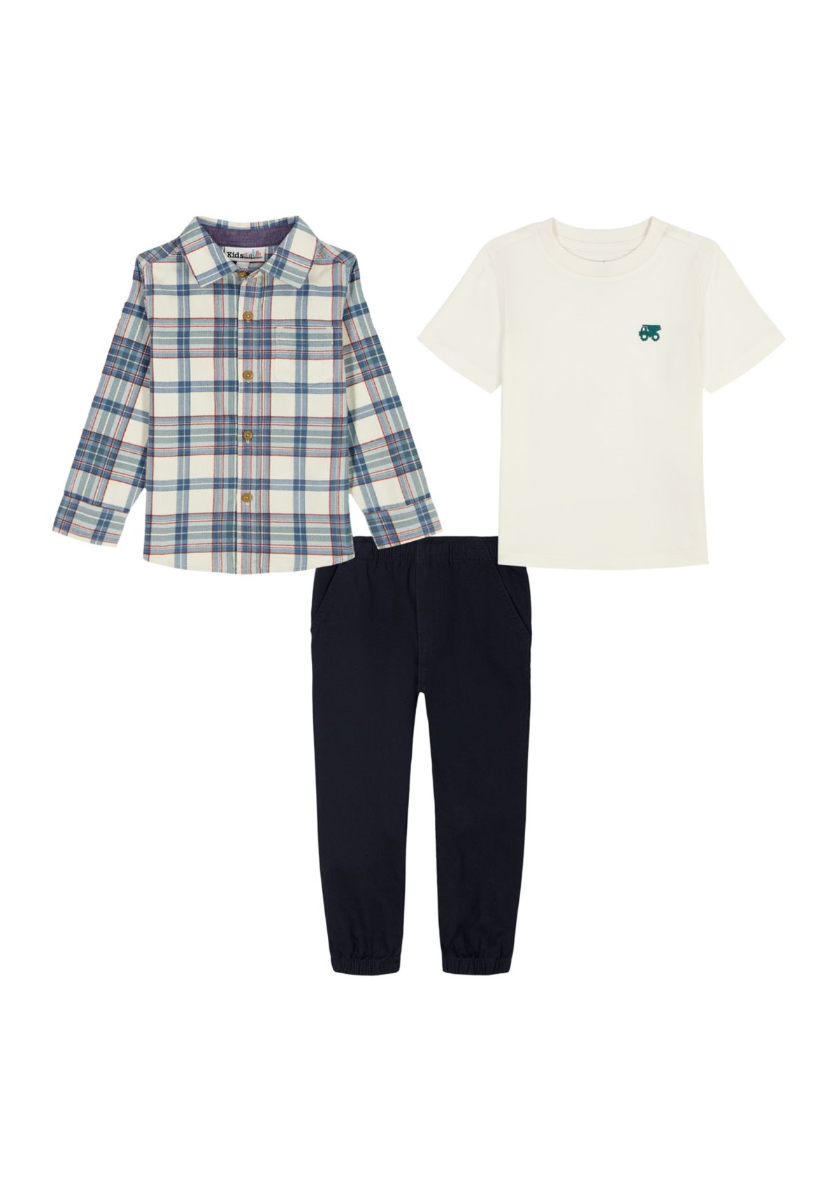 Baby Boys Three Piece Knit Set