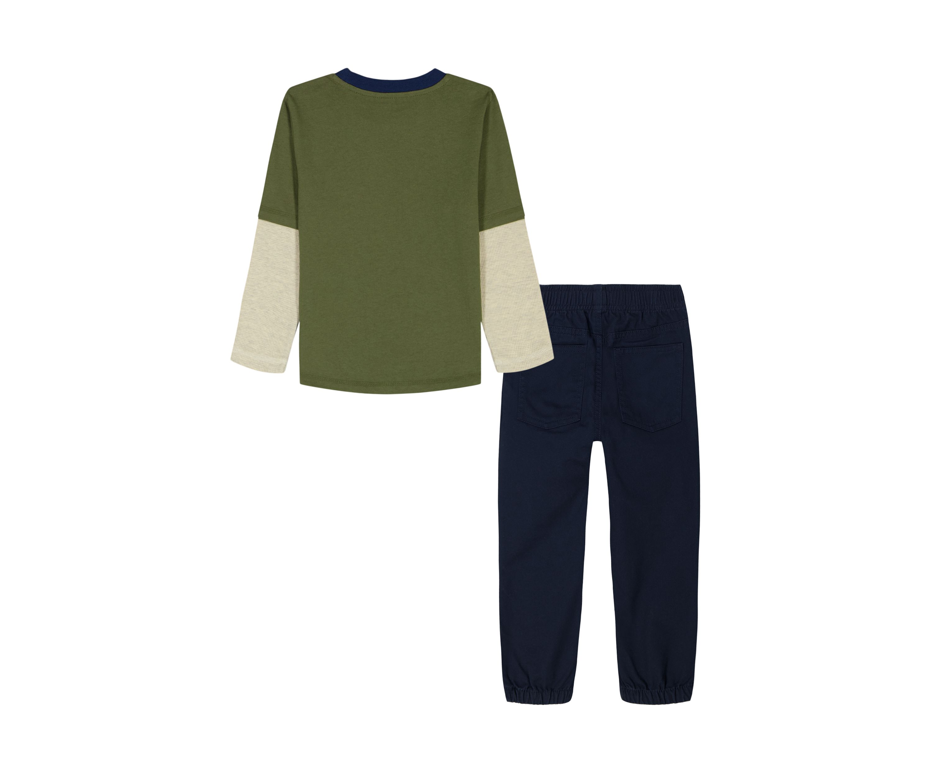 Toddler Boys Raglan T-Shirt and Pants Set