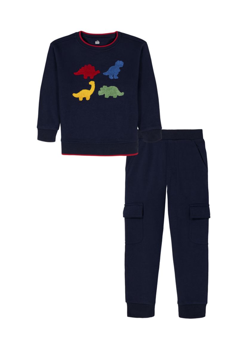Toddler Boys Fleece Jogger Set