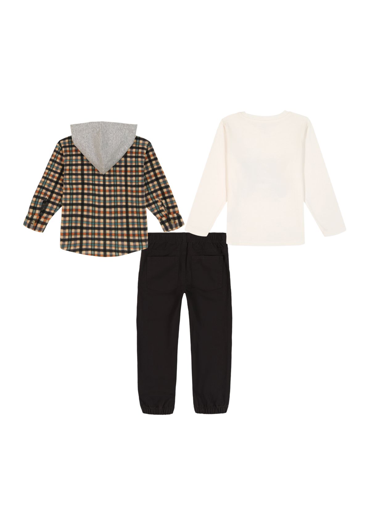 Toddler Boys 3-Piece Shacket Set 