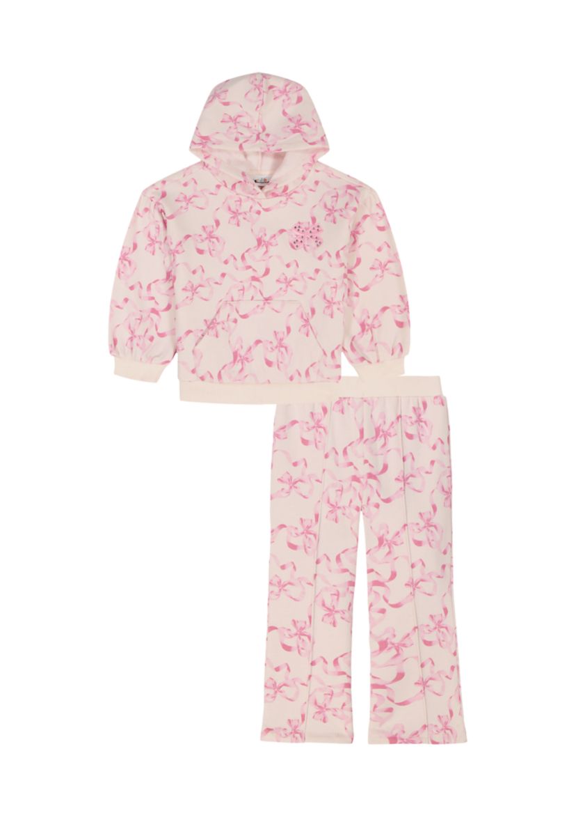 Baby Girls Fleece Jogger Set 